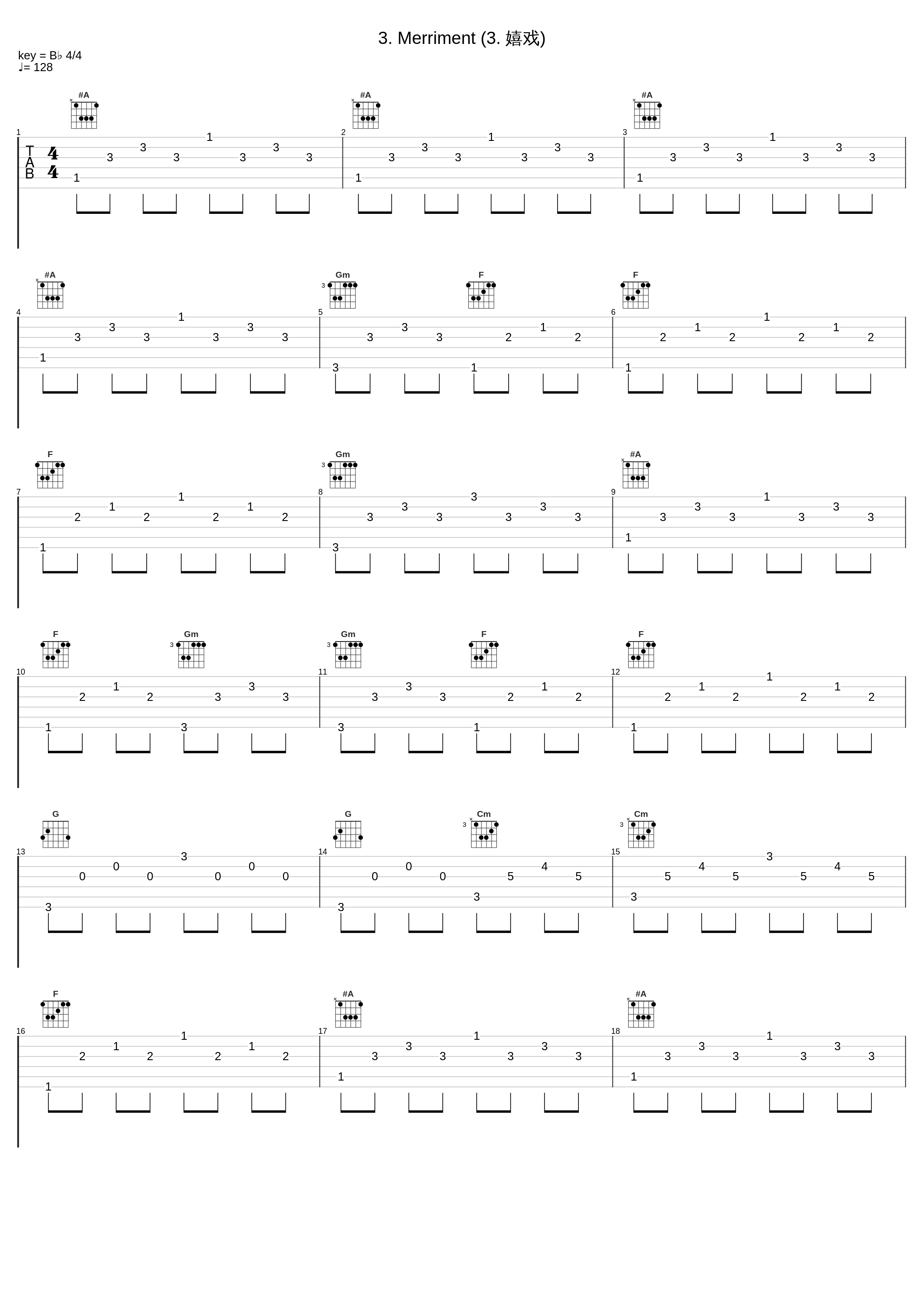 3. Merriment (3. 嬉戏)_Georg Philipp Telemann_1