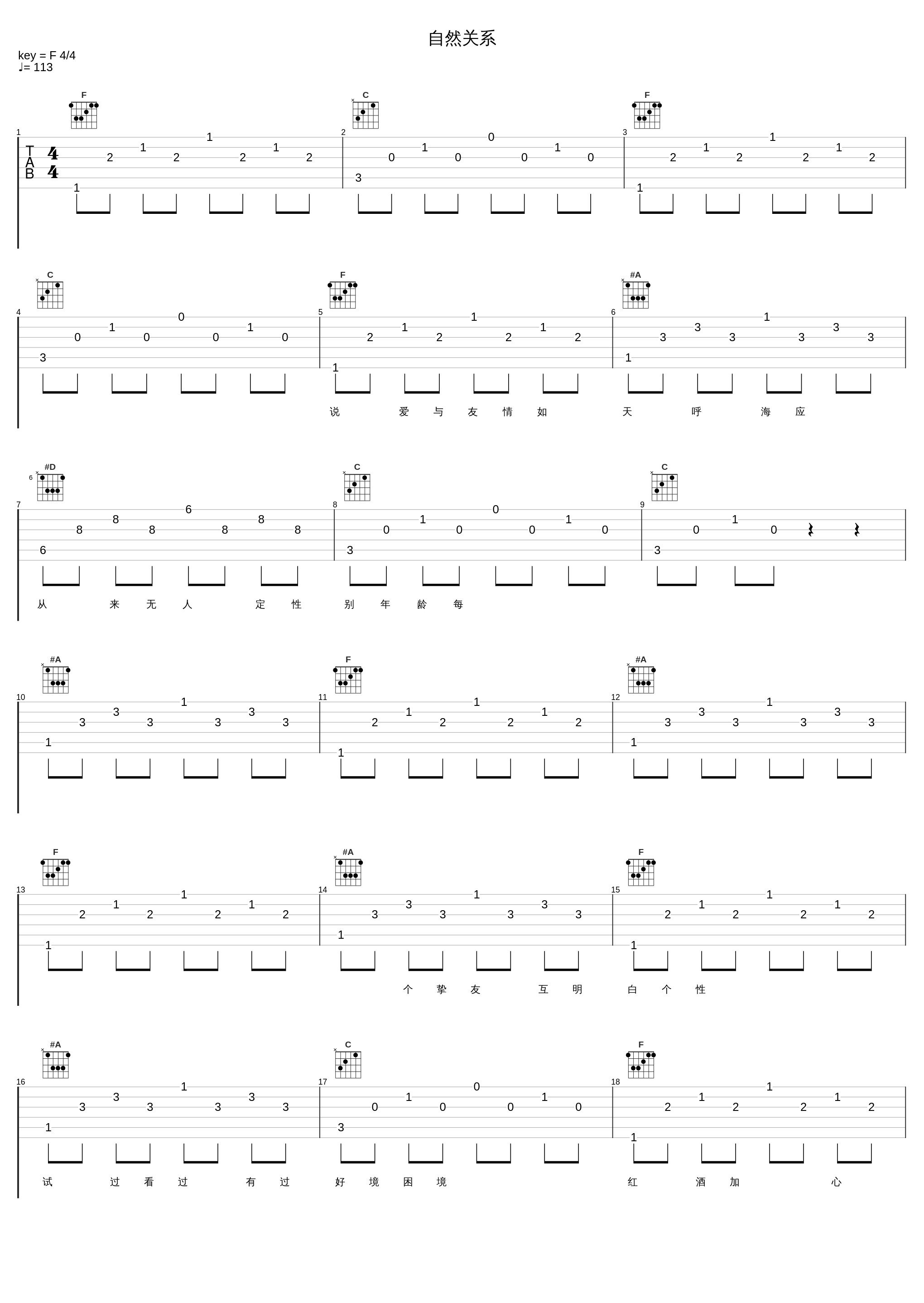 自然关系_温拿乐队_1