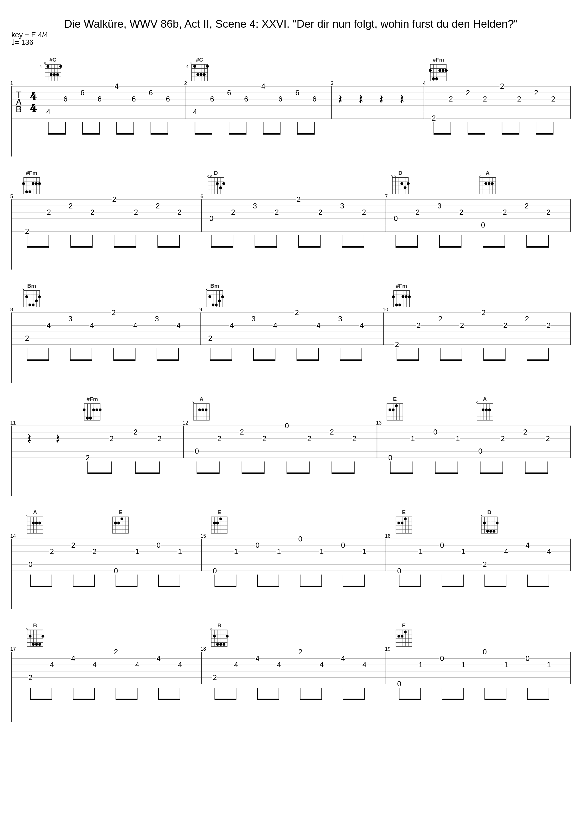 Die Walküre, WWV 86b, Act II, Scene 4: XXVI. "Der dir nun folgt, wohin furst du den Helden?"_Scala Orchestra,Wilhelm Furtwängler,Günther Treptow,Richard Wagner_1