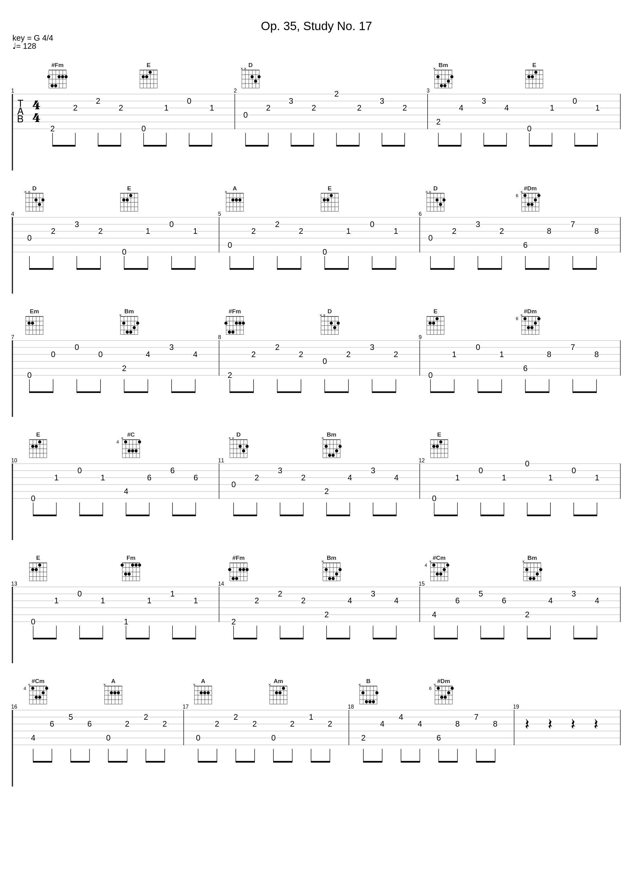 Op. 35, Study No. 17_Fernando Sor,Nologo_1