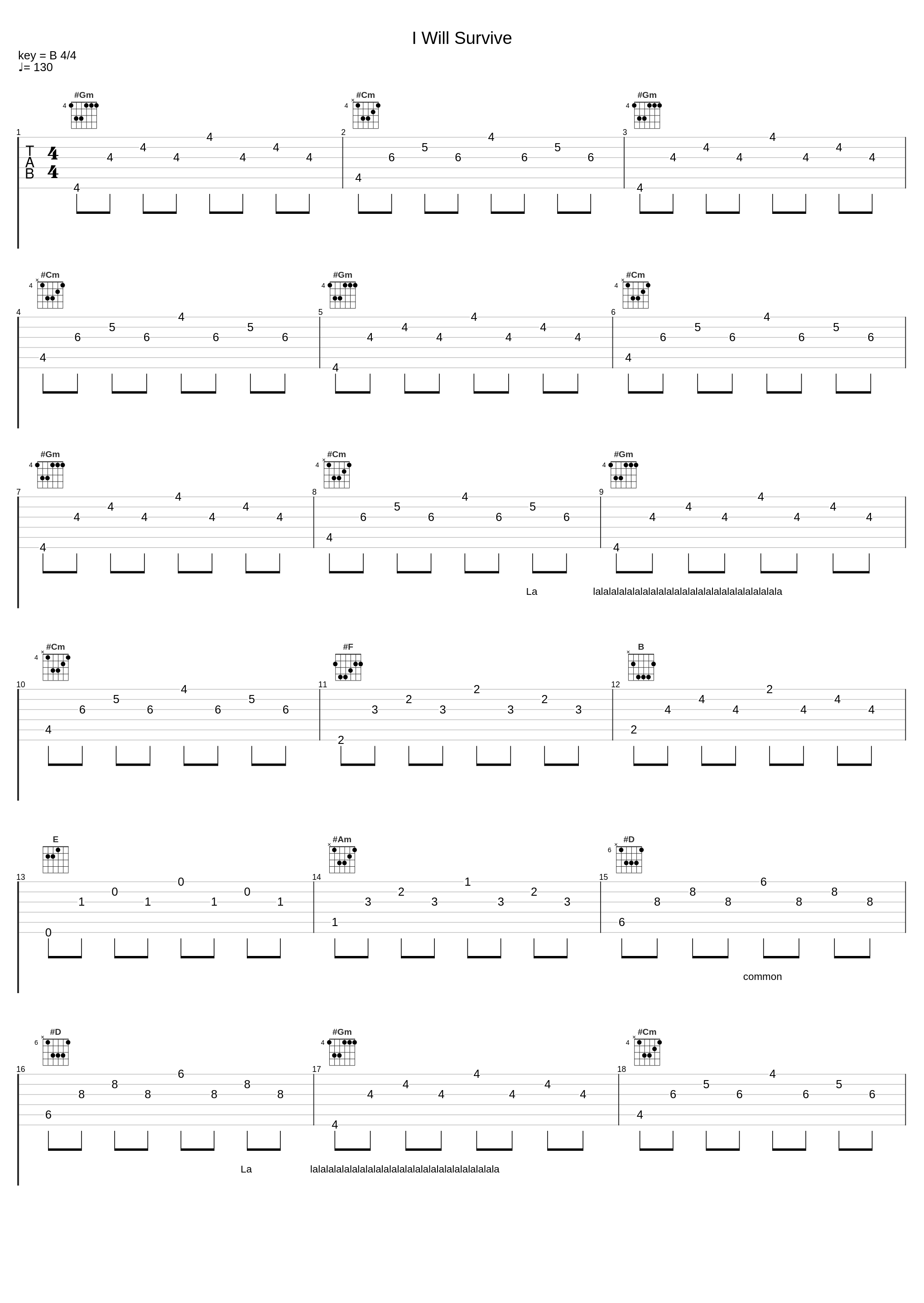 I Will Survive_郑秀文_1