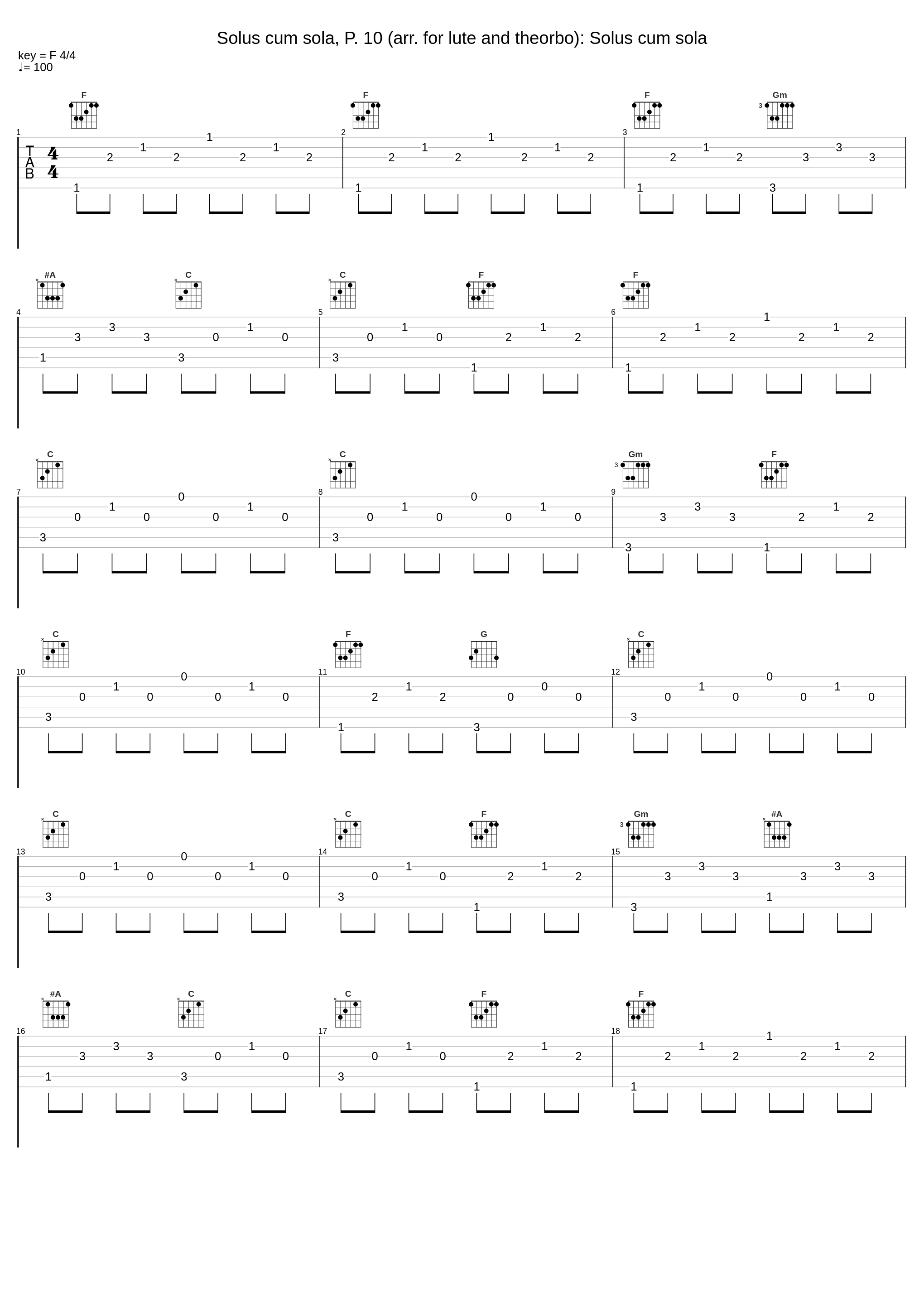 Solus cum sola, P. 10 (arr. for lute and theorbo): Solus cum sola_José Miguel Moreno_1