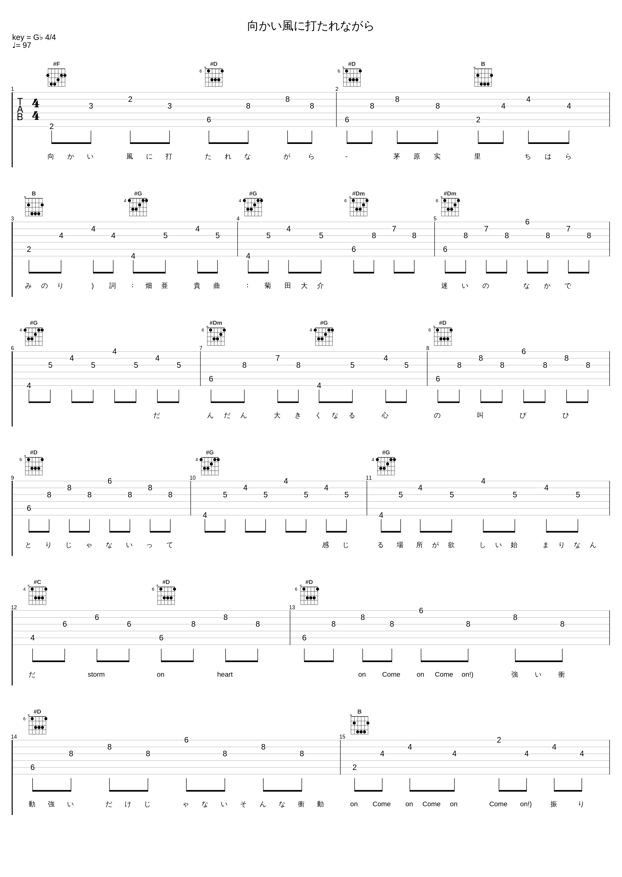 向かい風に打たれながら_茅原实里_1