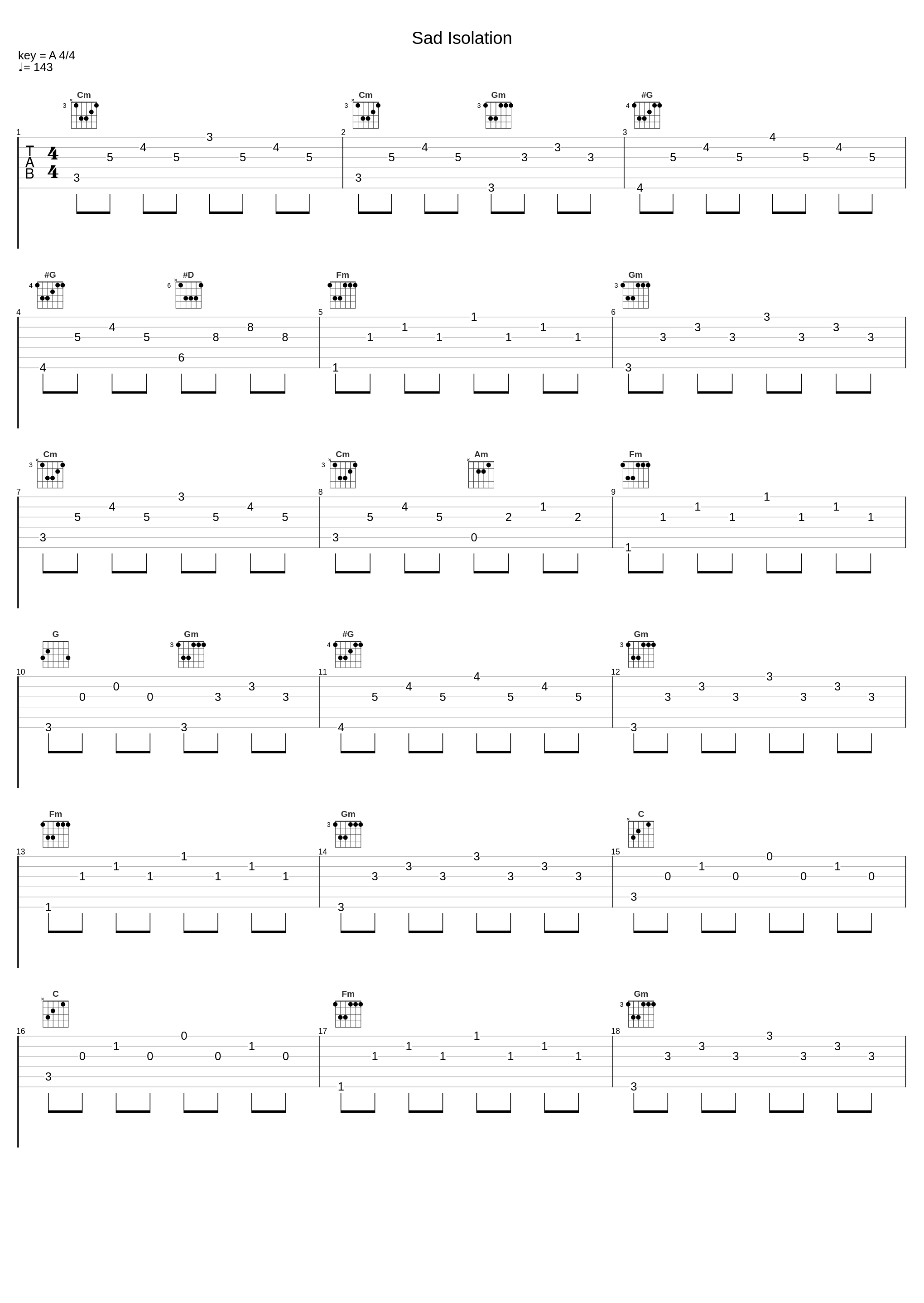 Sad Isolation_光宗信吉_1