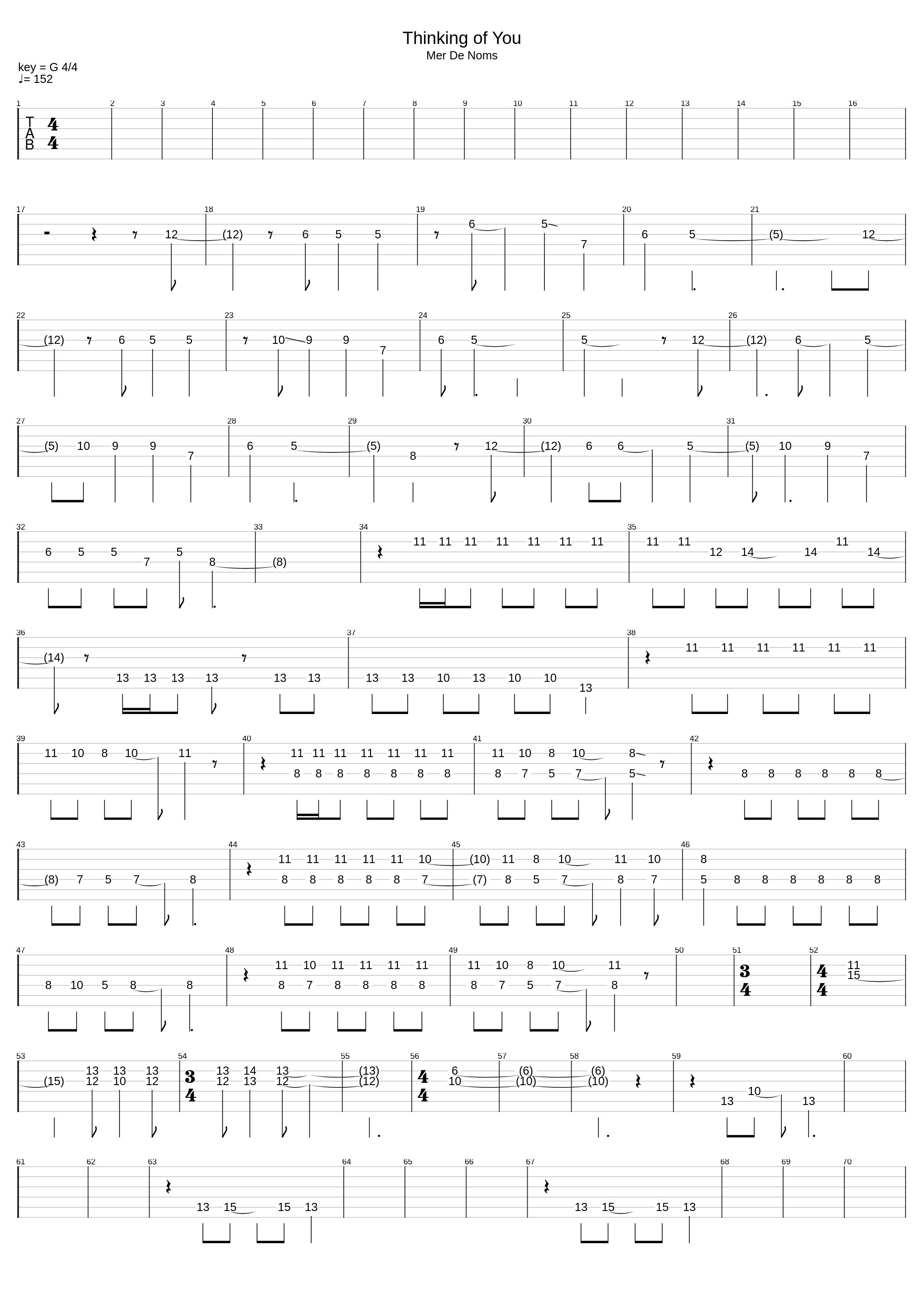 Thinking Of You_A Perfect Circle_1