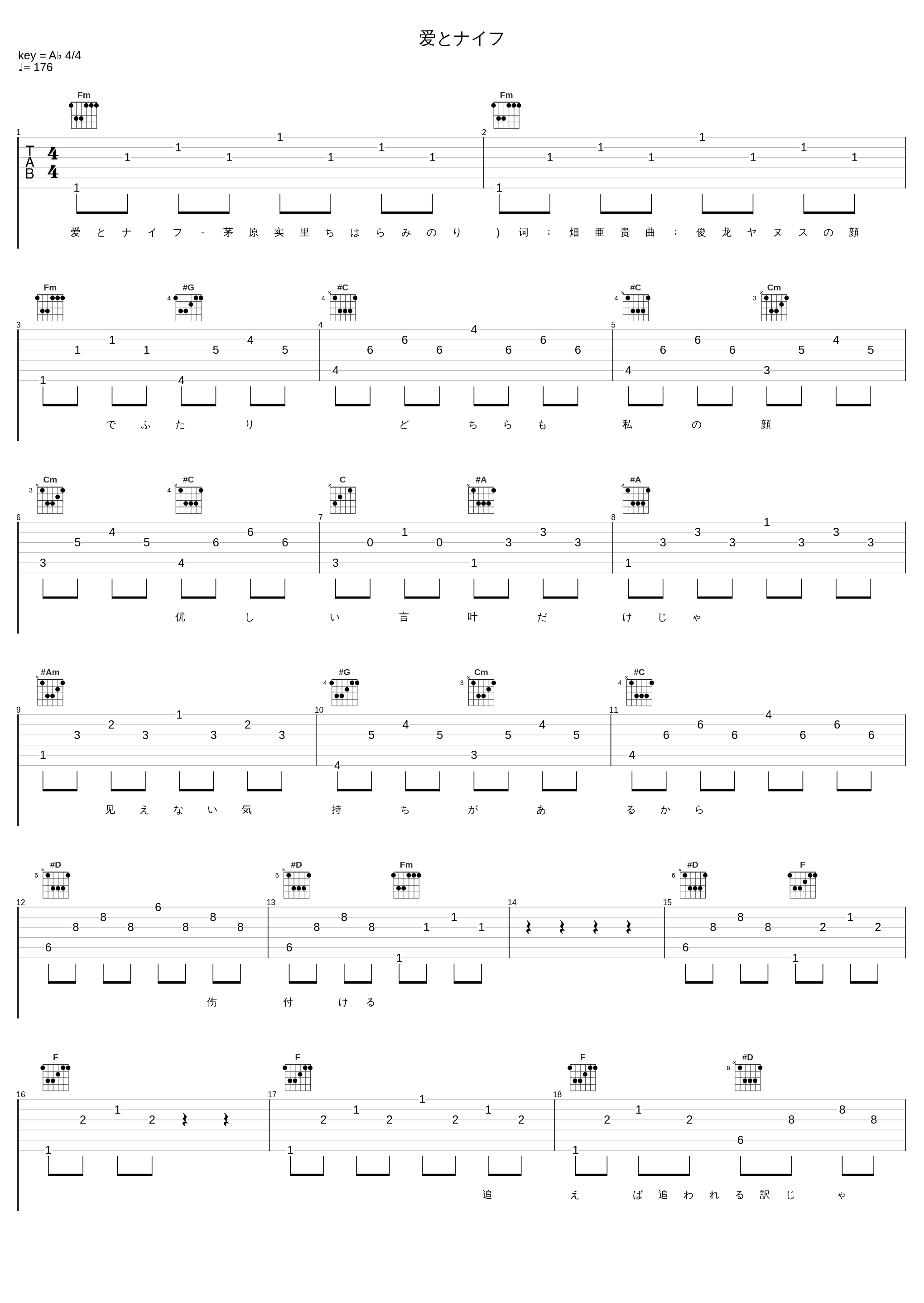 爱とナイフ_茅原实里_1