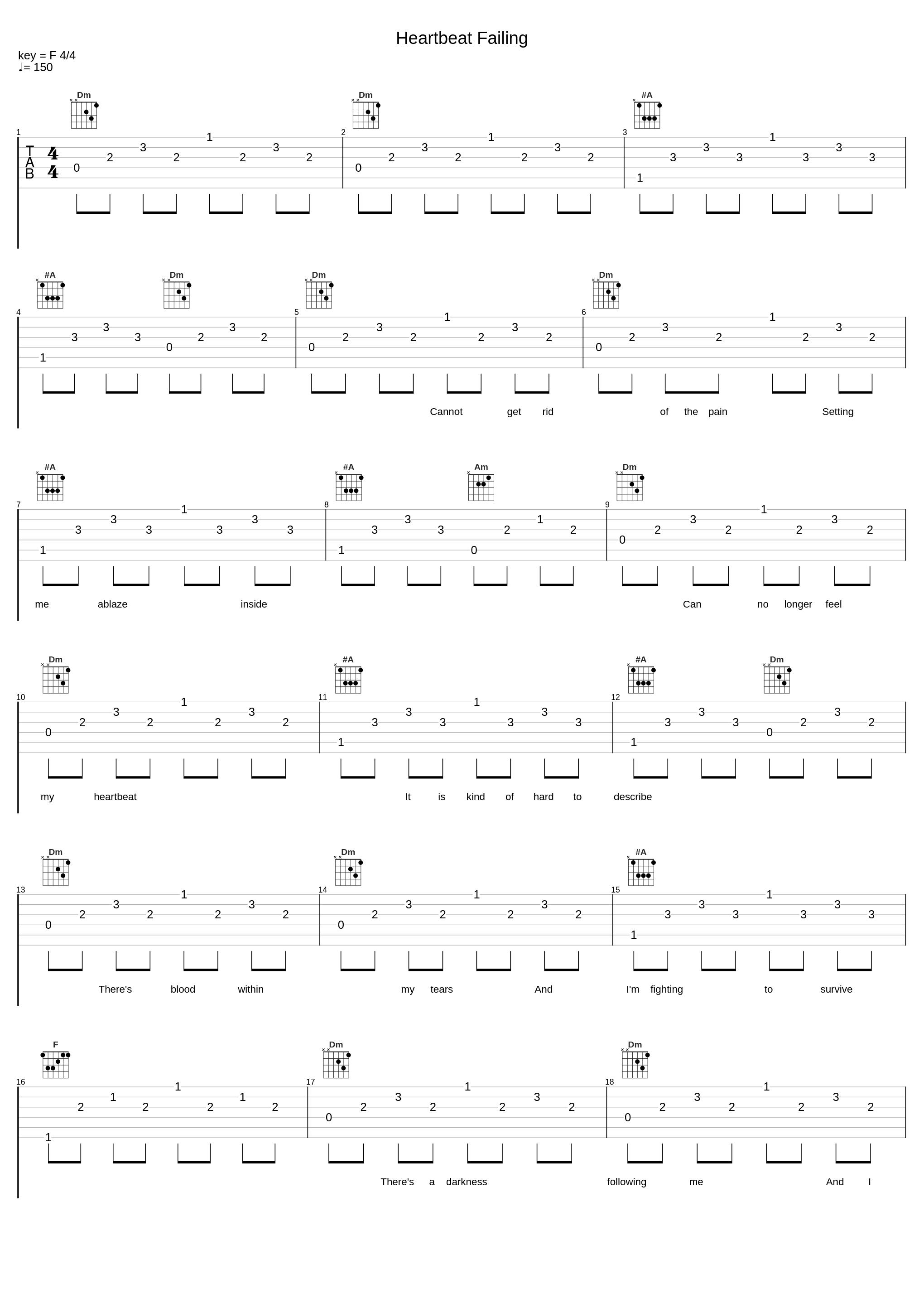 Heartbeat Failing_Dead By April,Pontus Hjelm_1