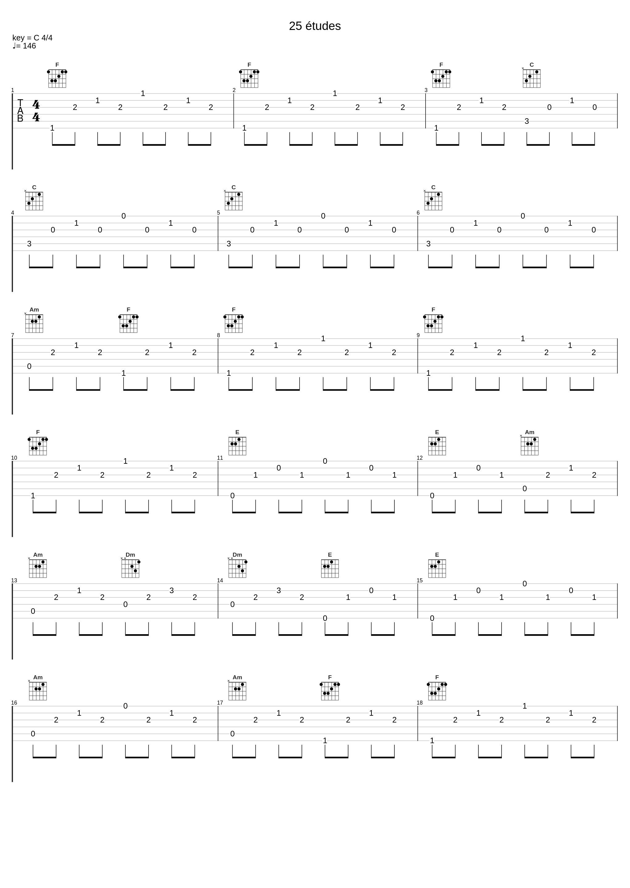 25 études_Miloš Karadaglić,Matteo Carcassi_1