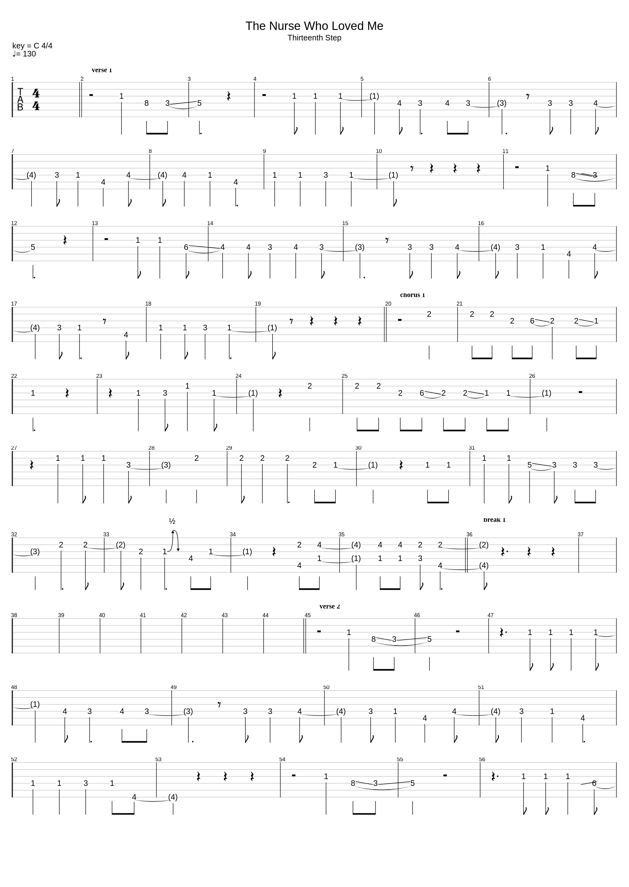 Nurse Who Loved Me_A Perfect Circle_1