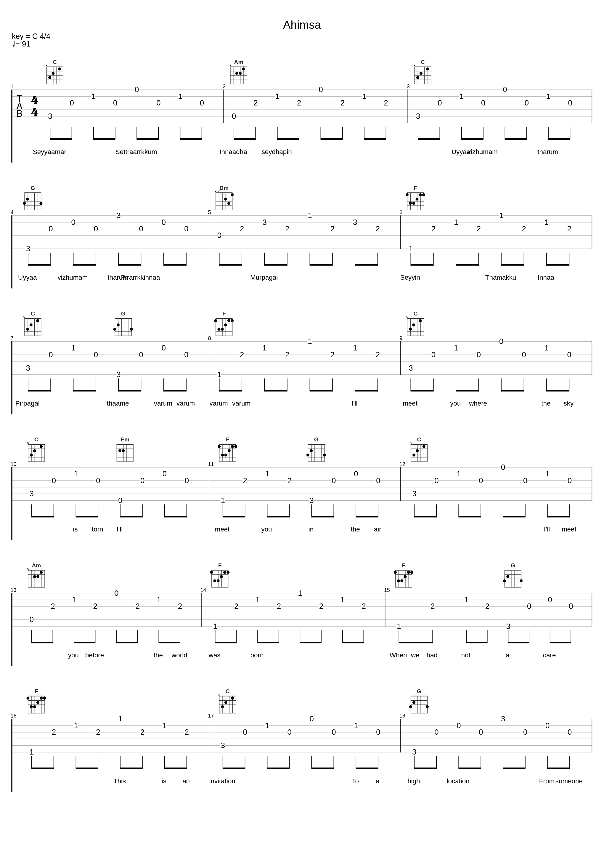 Ahimsa_U2,A. R. Rahman_1