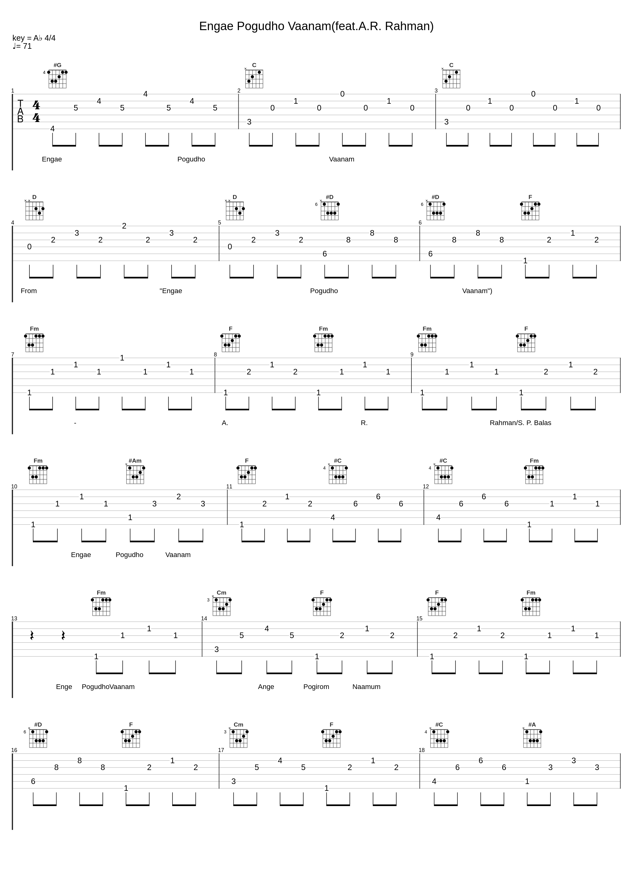 Engae Pogudho Vaanam(feat.A.R. Rahman)_S. P. Balasubrahmanyam,A. R. Rahman_1