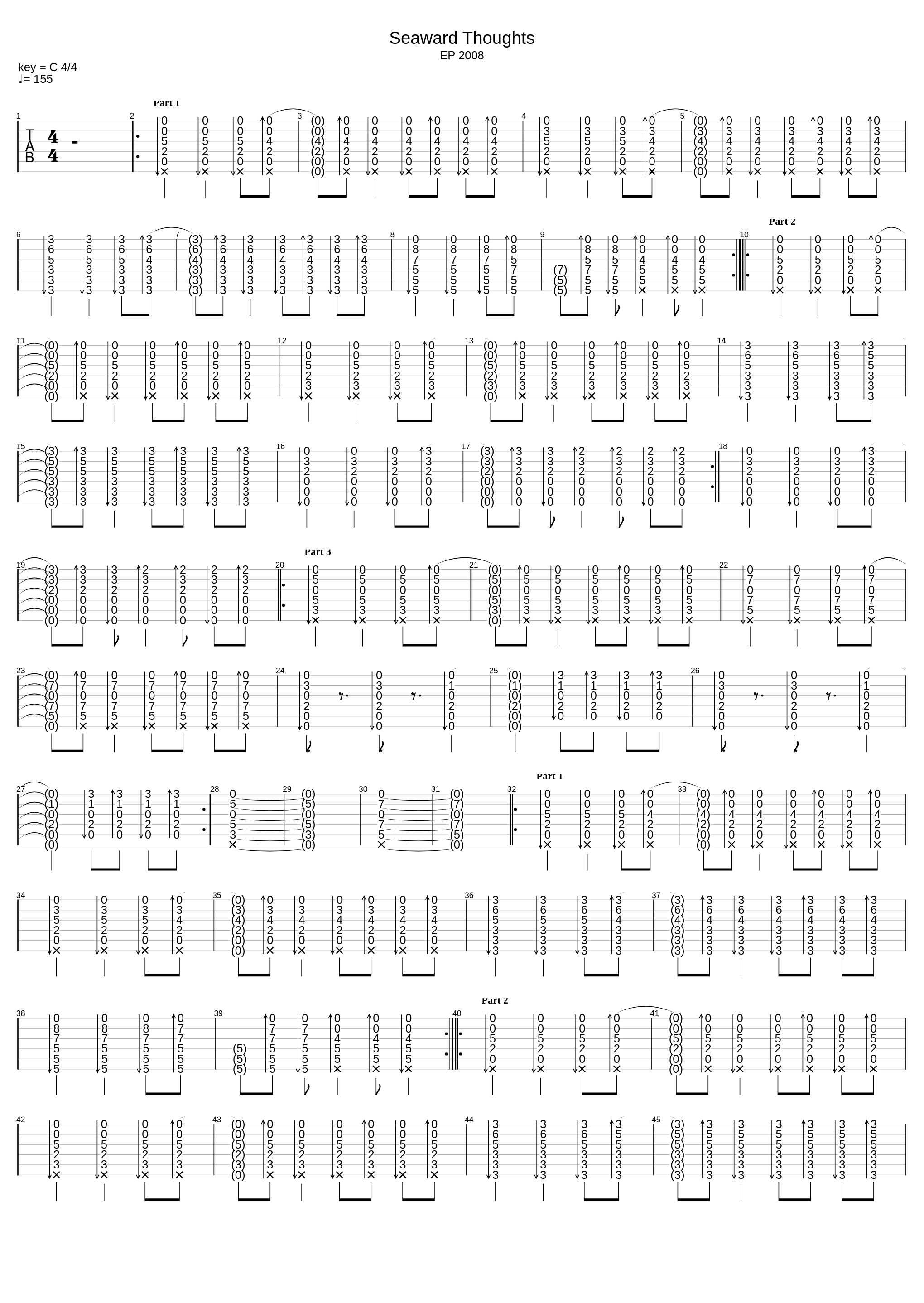 Seaward Thoughts_Out Of Yesteryear_1