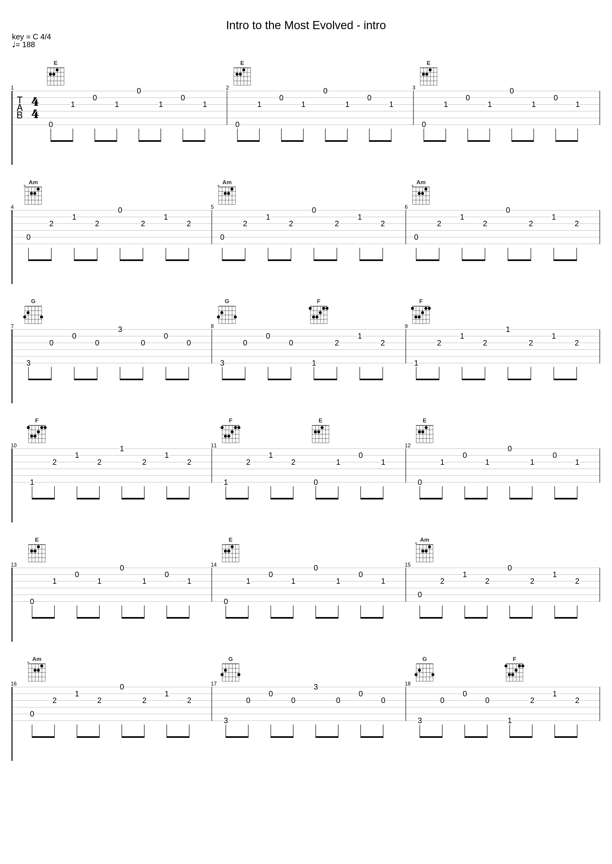 Intro to the Most Evolved - intro_John H. Clarke_1