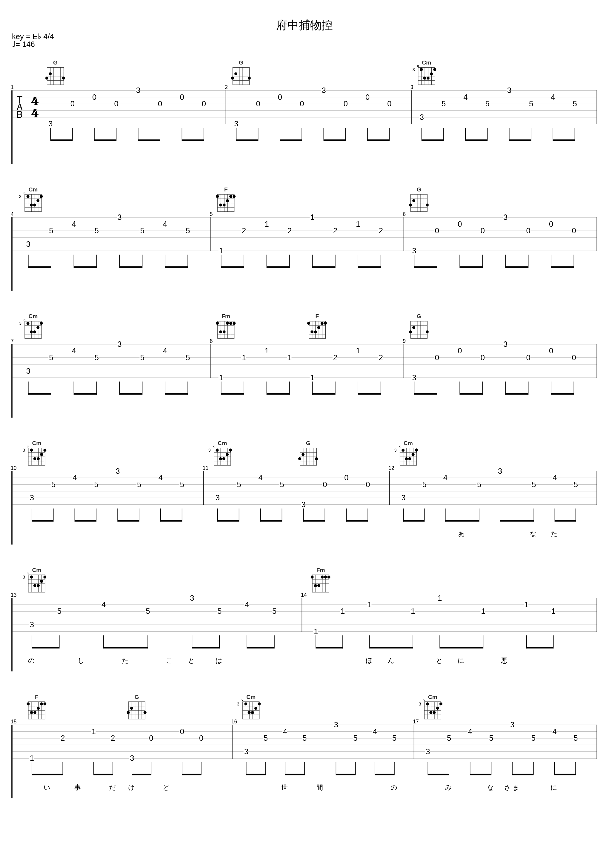 府中捕物控_THE ALFEE_1