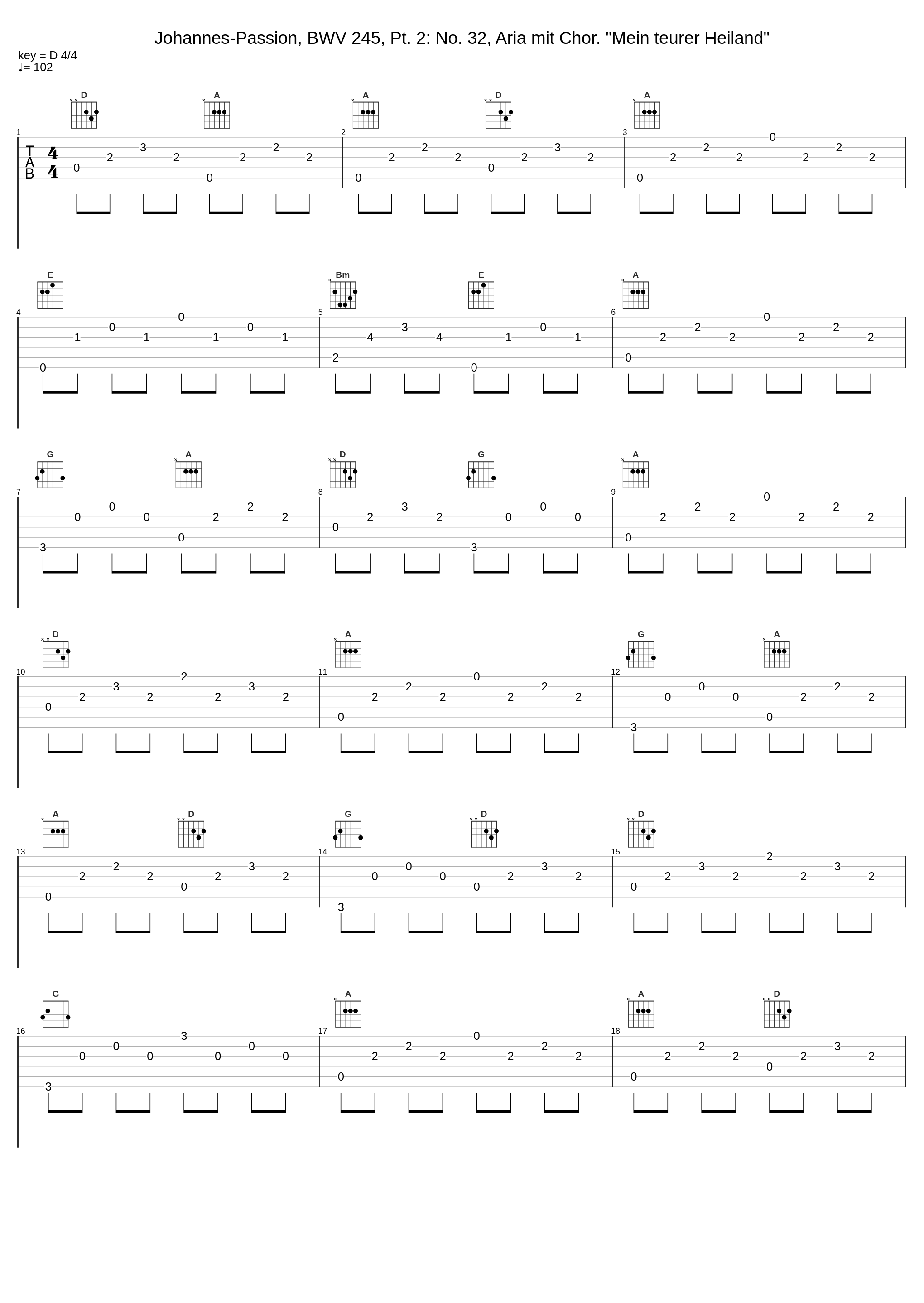 Johannes-Passion, BWV 245, Pt. 2: No. 32, Aria mit Chor. "Mein teurer Heiland"_Theo Altmeyer,Franz Crass,Kurt Moll,Helmut Kühnle,Susanne Dürr,Martin Hermann,Elly Ameling,Brigitte Fassbaender,Kurt Equiluz,Siegmund Nimsgern,Hartmut Strebel,Michel Piguet,Hans-Ludwig Hauck,Heinz Jopen,Helga Thoene,Heinrich Haferland,Micha,Suddeutscher M_1