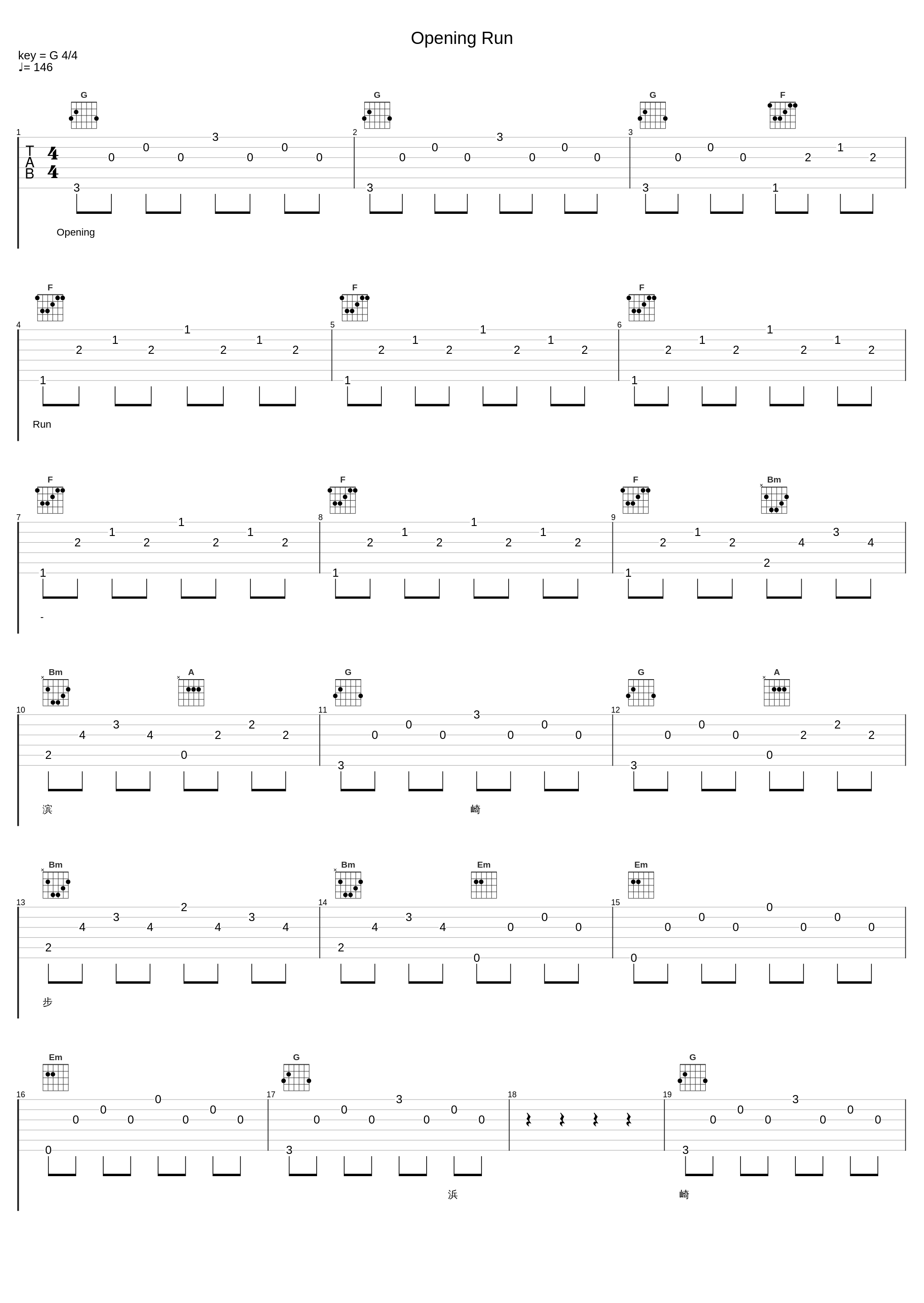 Opening Run_滨崎步_1