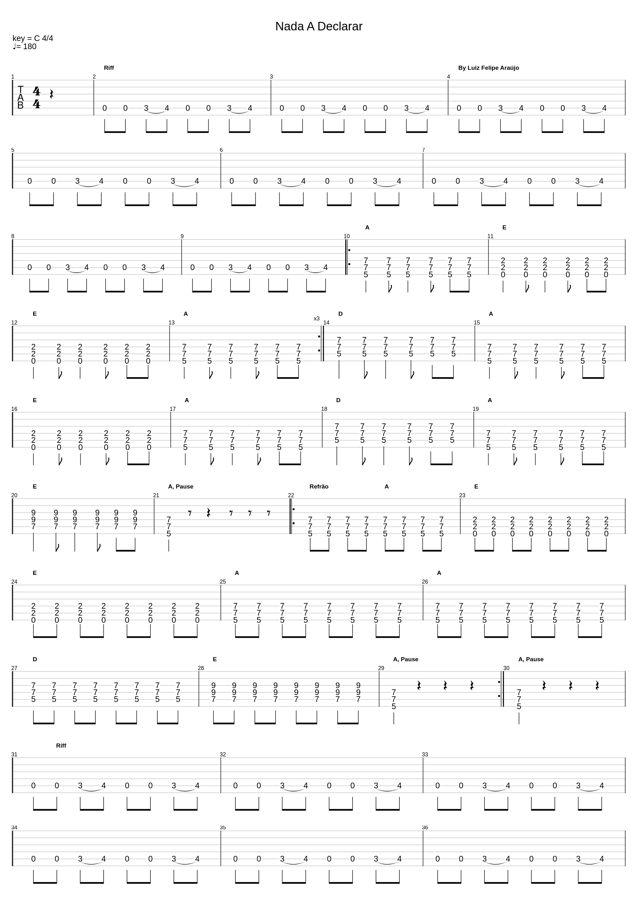 Nada A Declarar_Ultraje A Rigor_1