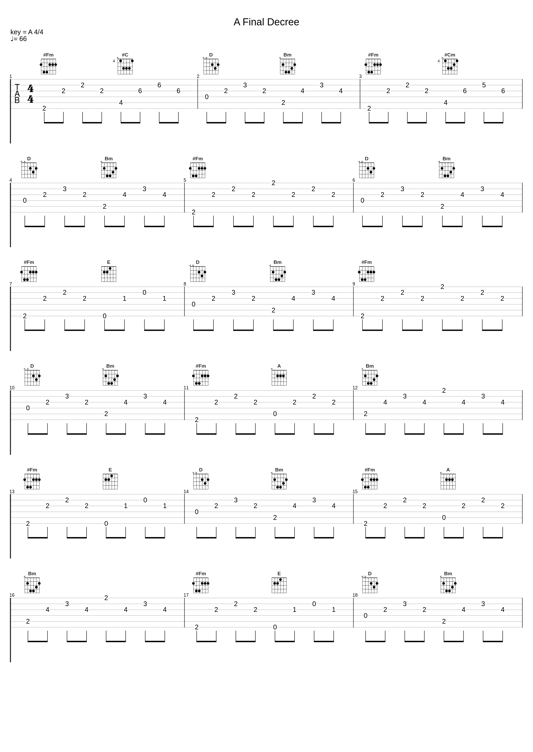 A Final Decree_Audiomachine_1