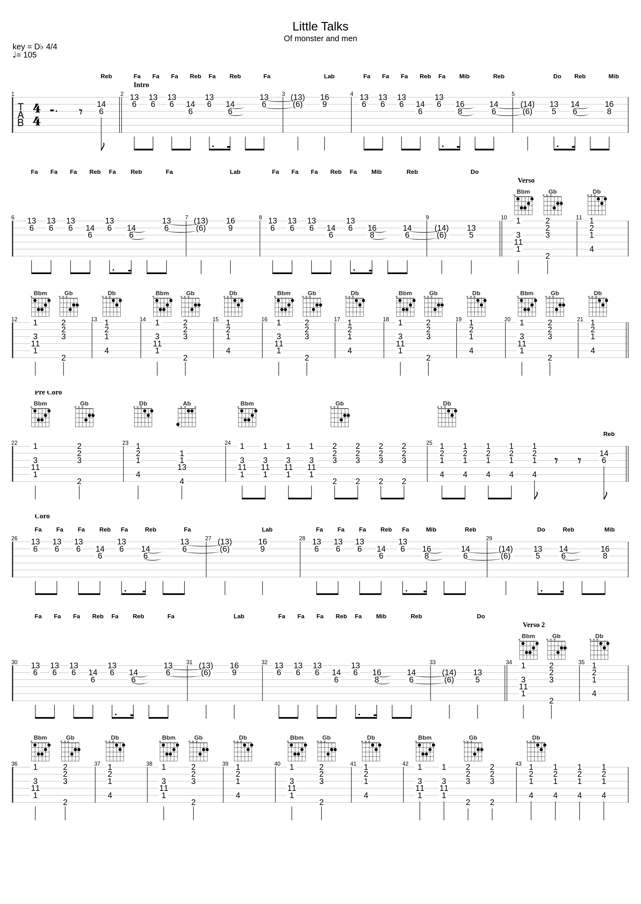 Little Talks_Clase De Música_1