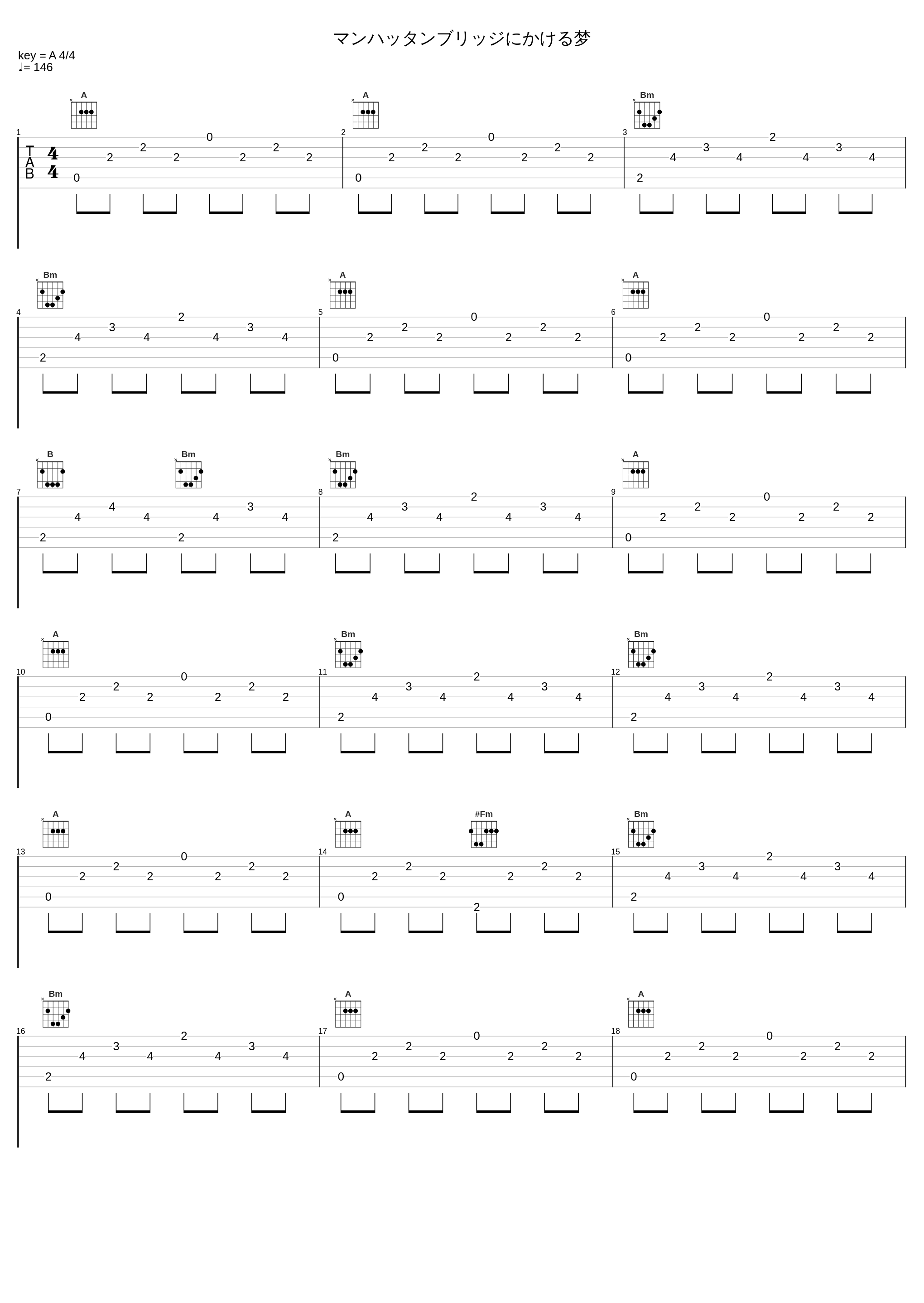 マンハッタンブリッジにかける梦_吉森信_1