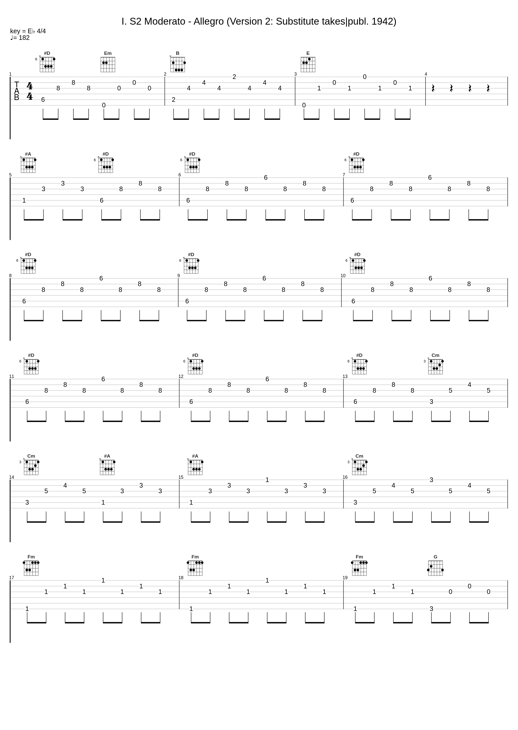 I. S2 Moderato - Allegro (Version 2: Substitute takes|publ. 1942)_The Philadelphia Orchestra,Léopold Stokowski,Sergei Rachmaninov_1