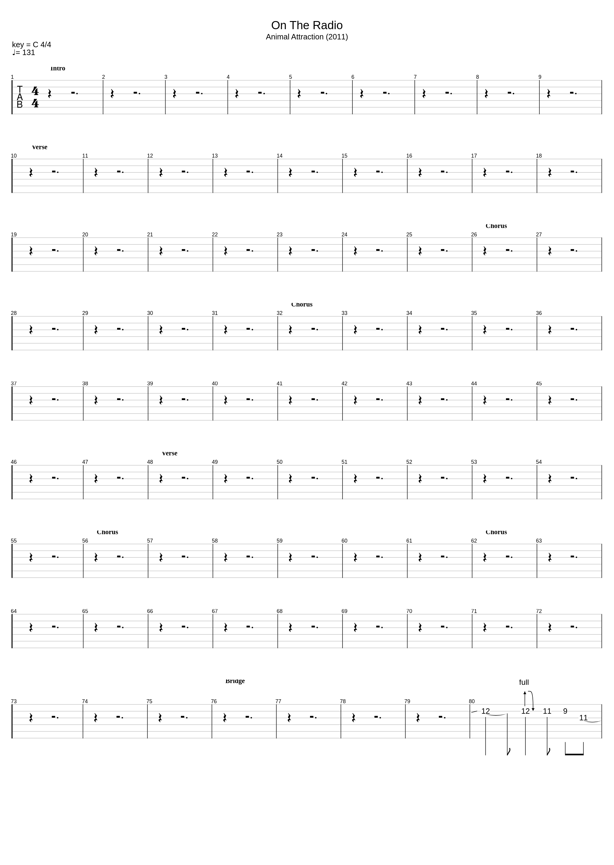 On The Radio_Reckless Love_1