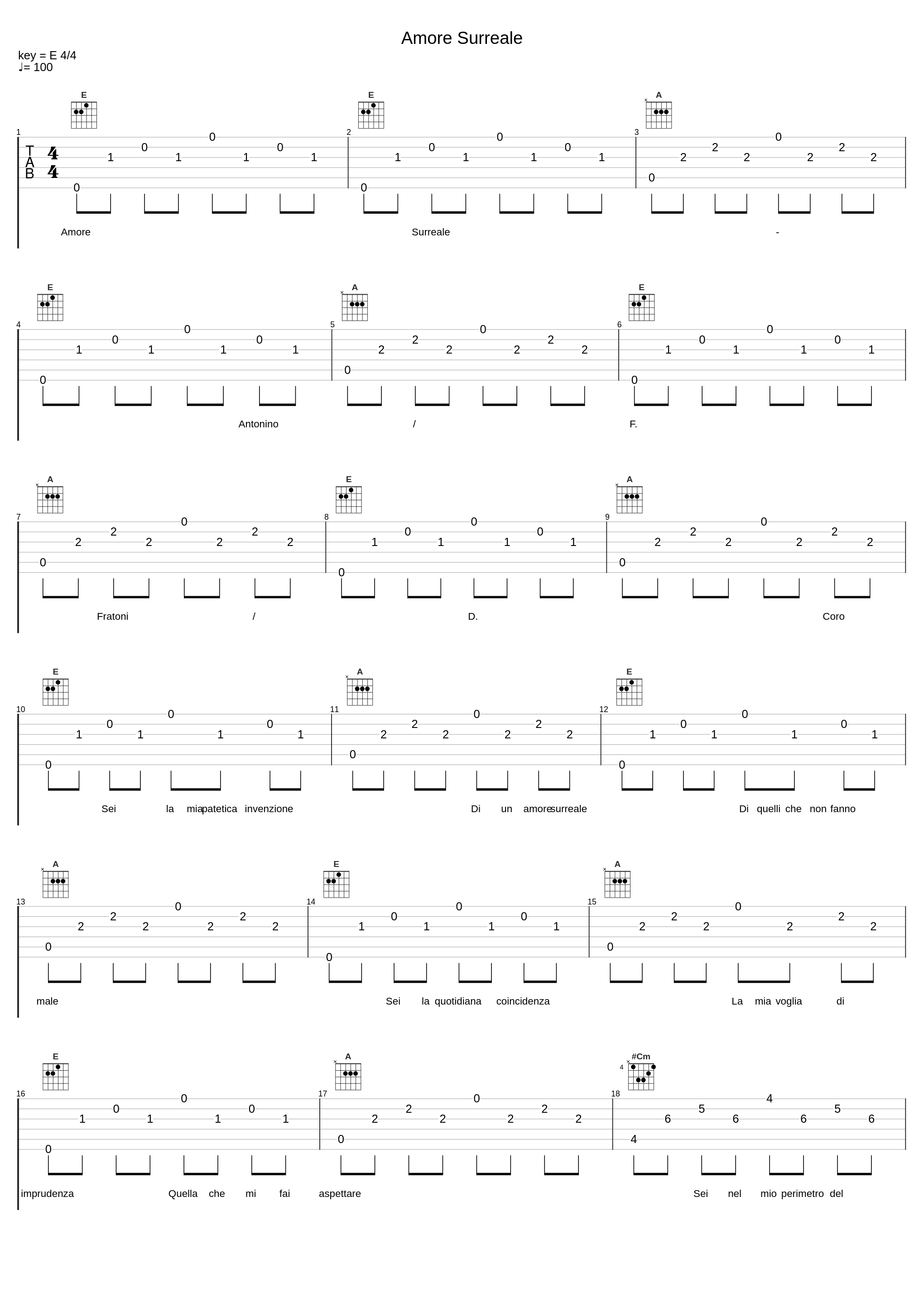 Amore Surreale_Antonino,F. Fratoni,D. Coro_1