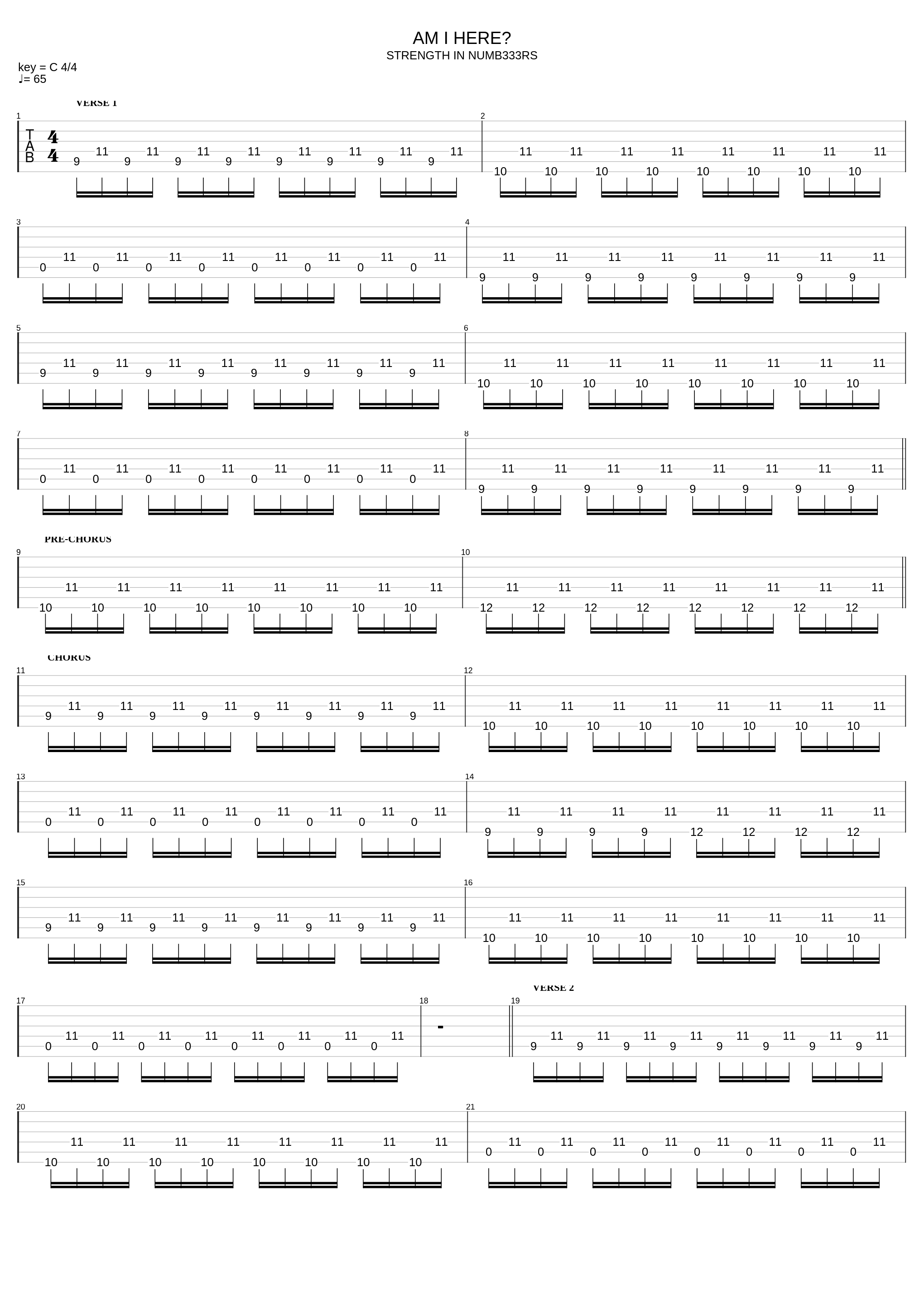 AM I HERE?_Fever 333_1