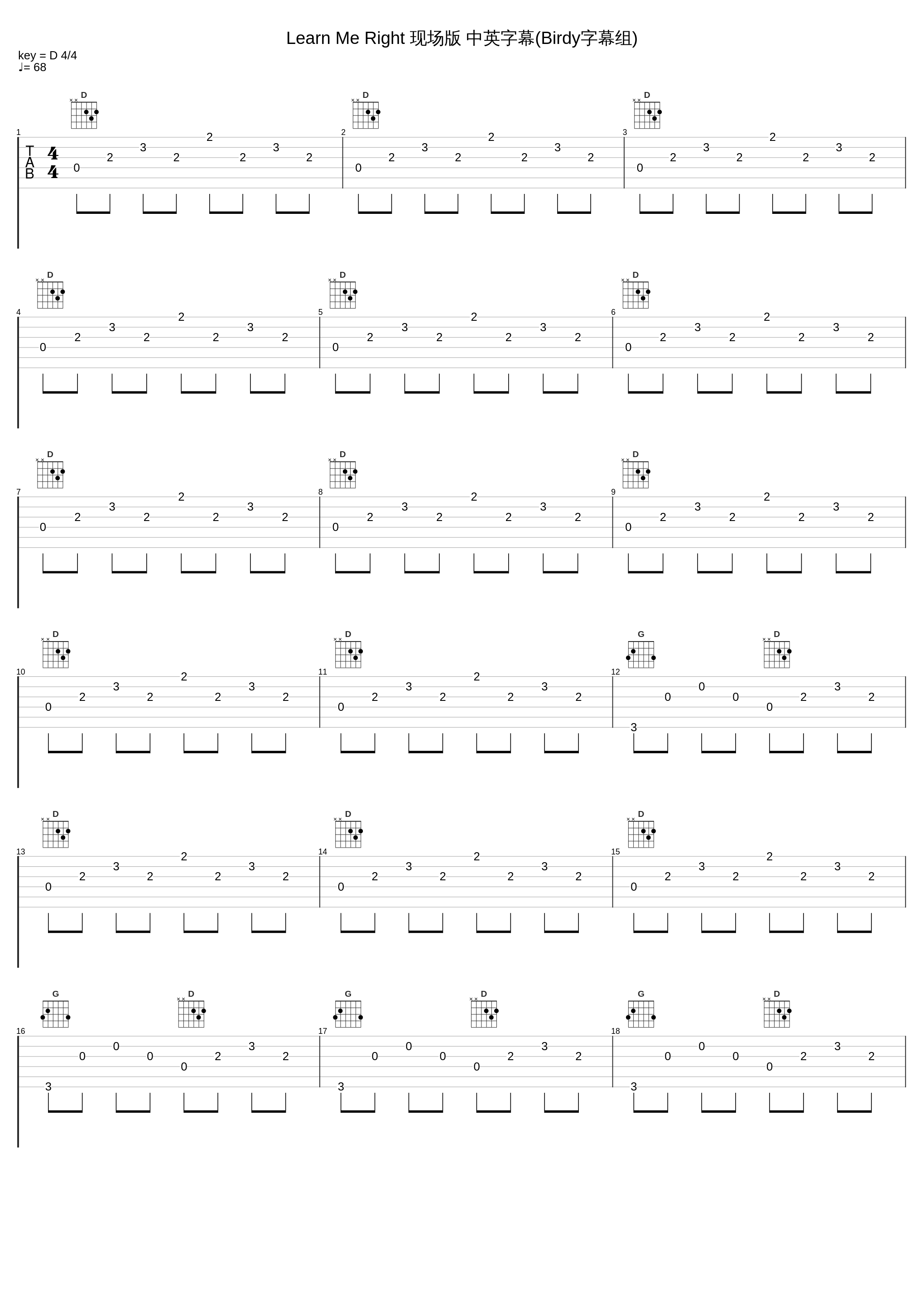 Learn Me Right 现场版 中英字幕(Birdy字幕组)_Birdy_1