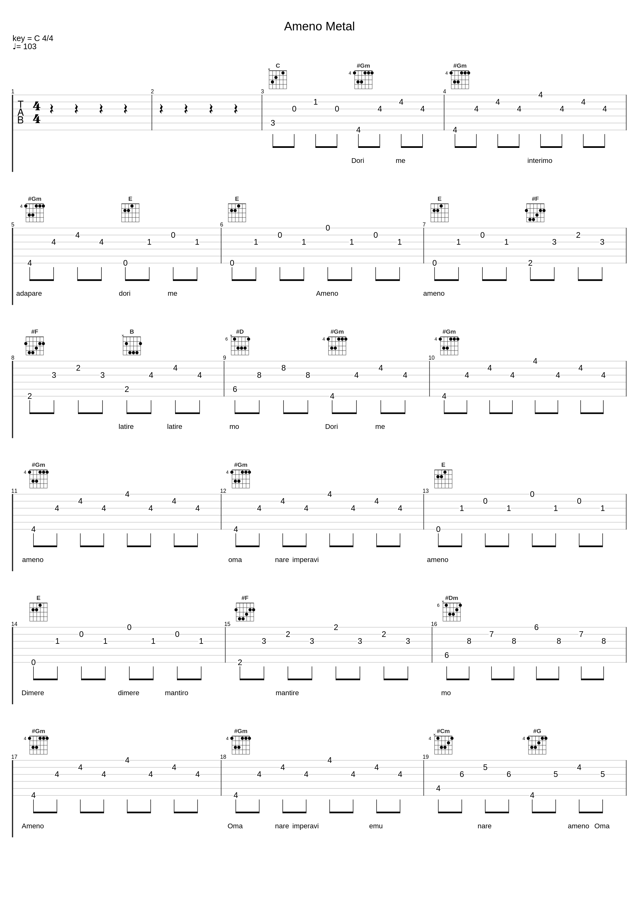 Ameno Metal_Era_1