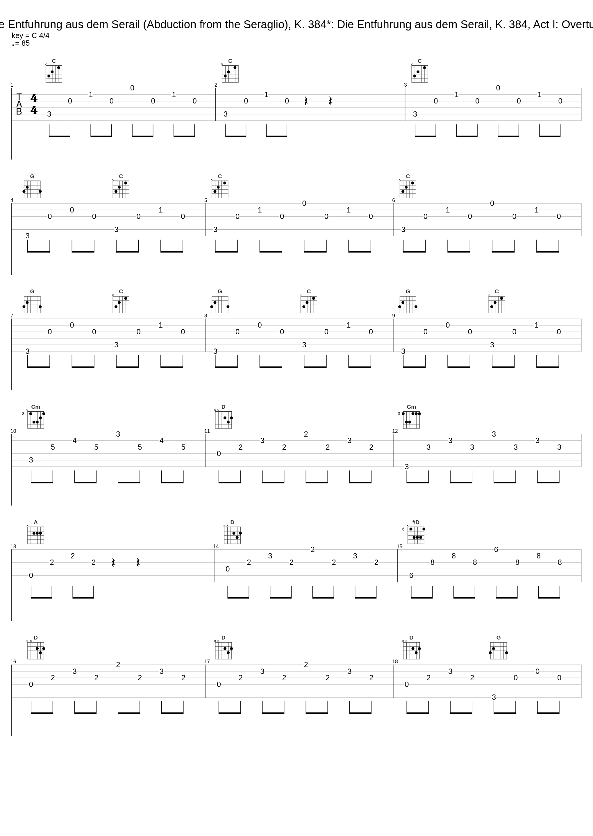 Die Entfuhrung aus dem Serail (Abduction from the Seraglio), K. 384*: Die Entfuhrung aus dem Serail, K. 384, Act I: Overture_Berliner Philharmoniker,Wilhelm Furtwängler_1