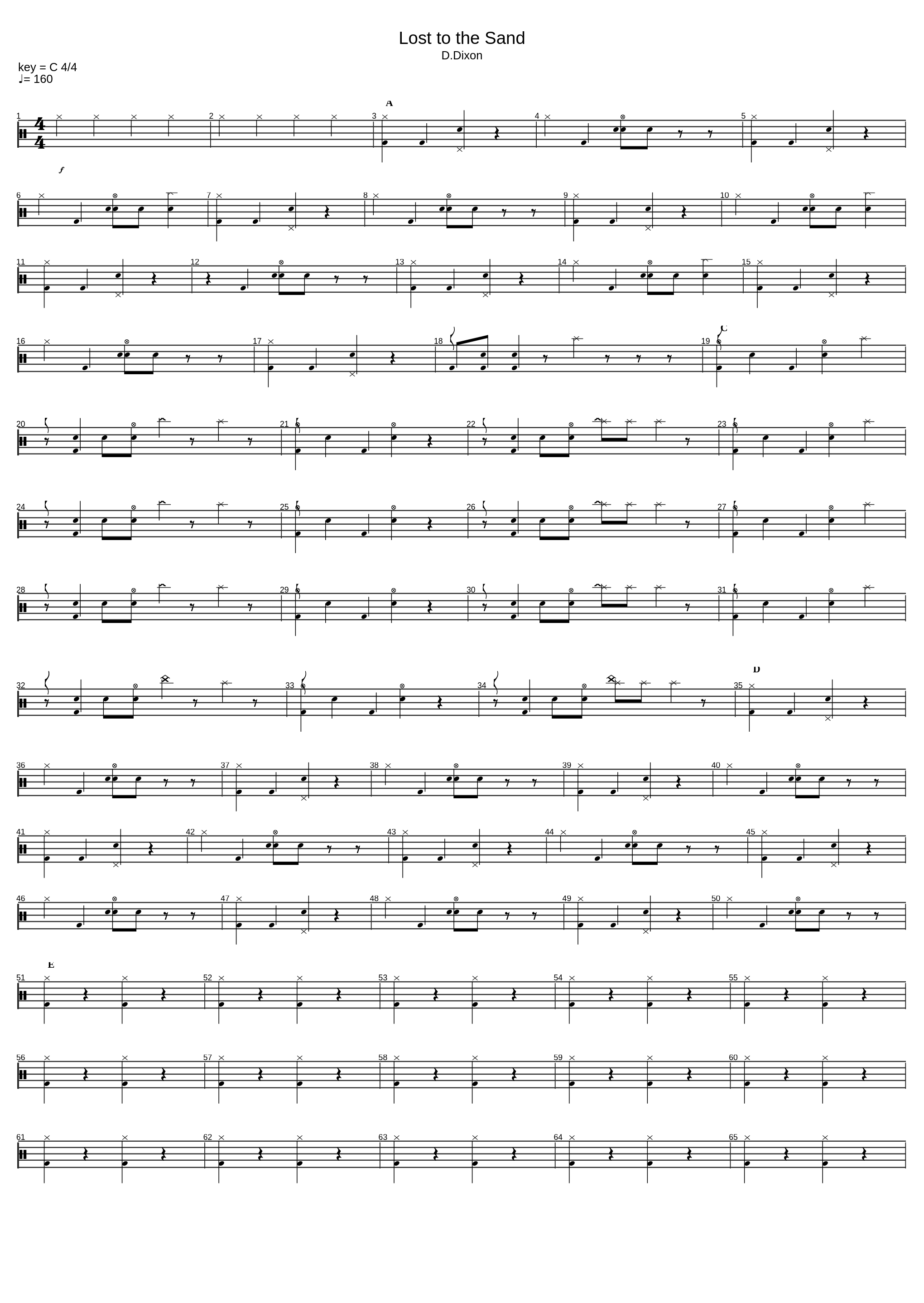 Lost to the Sand_D Dixon_1