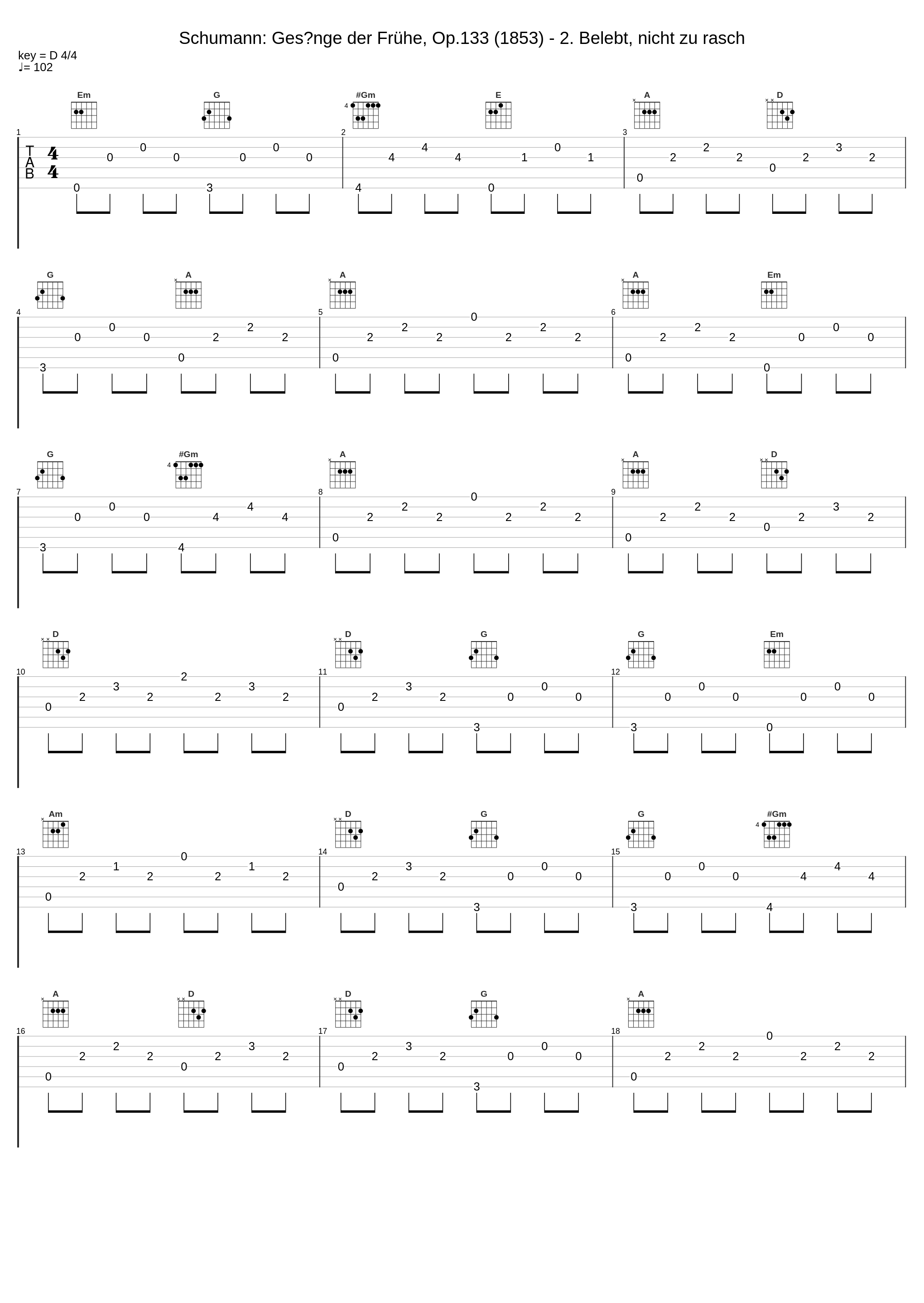 Schumann: Gesänge der Frühe, Op.133 (1853) - 2. Belebt, nicht zu rasch_內田光子_1