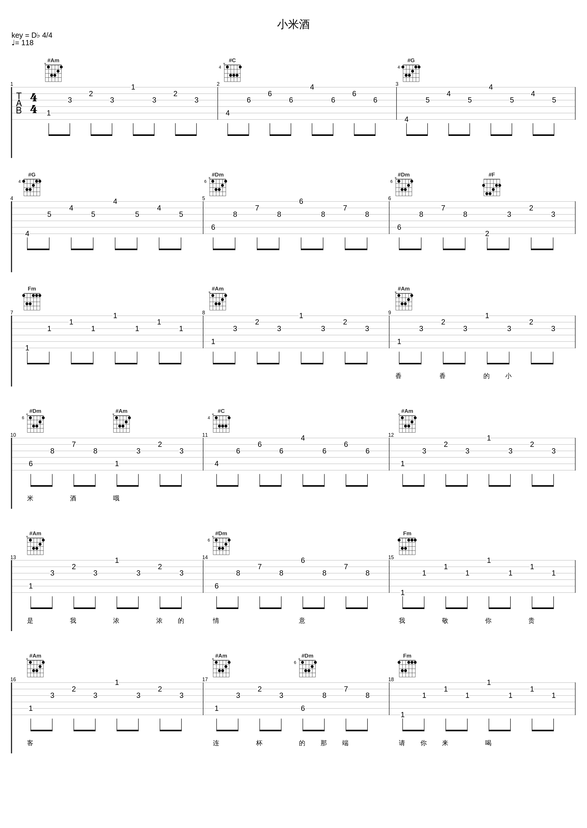 小米酒_陈淑桦_1