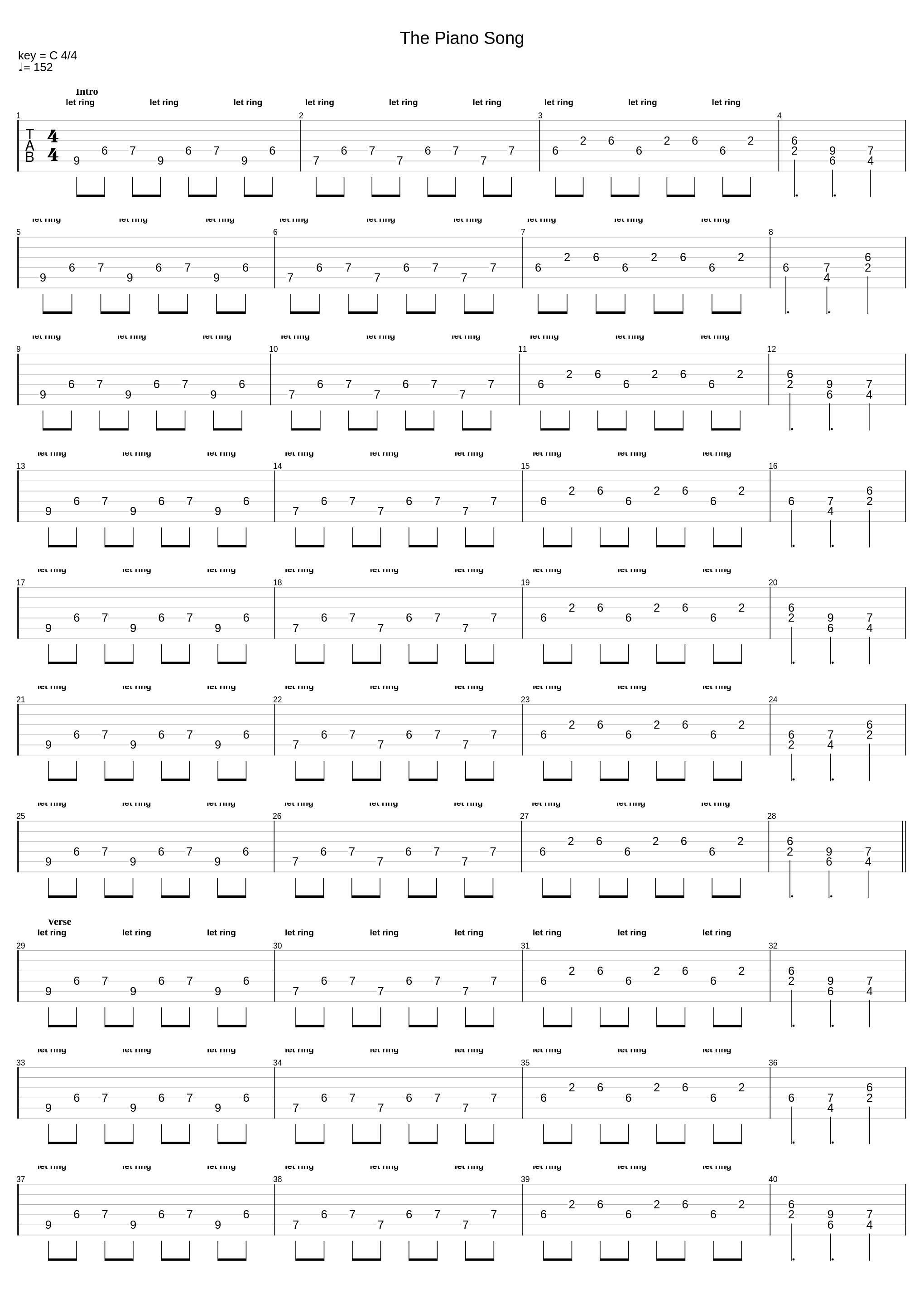 Piano Song_A Cursive Memory_1