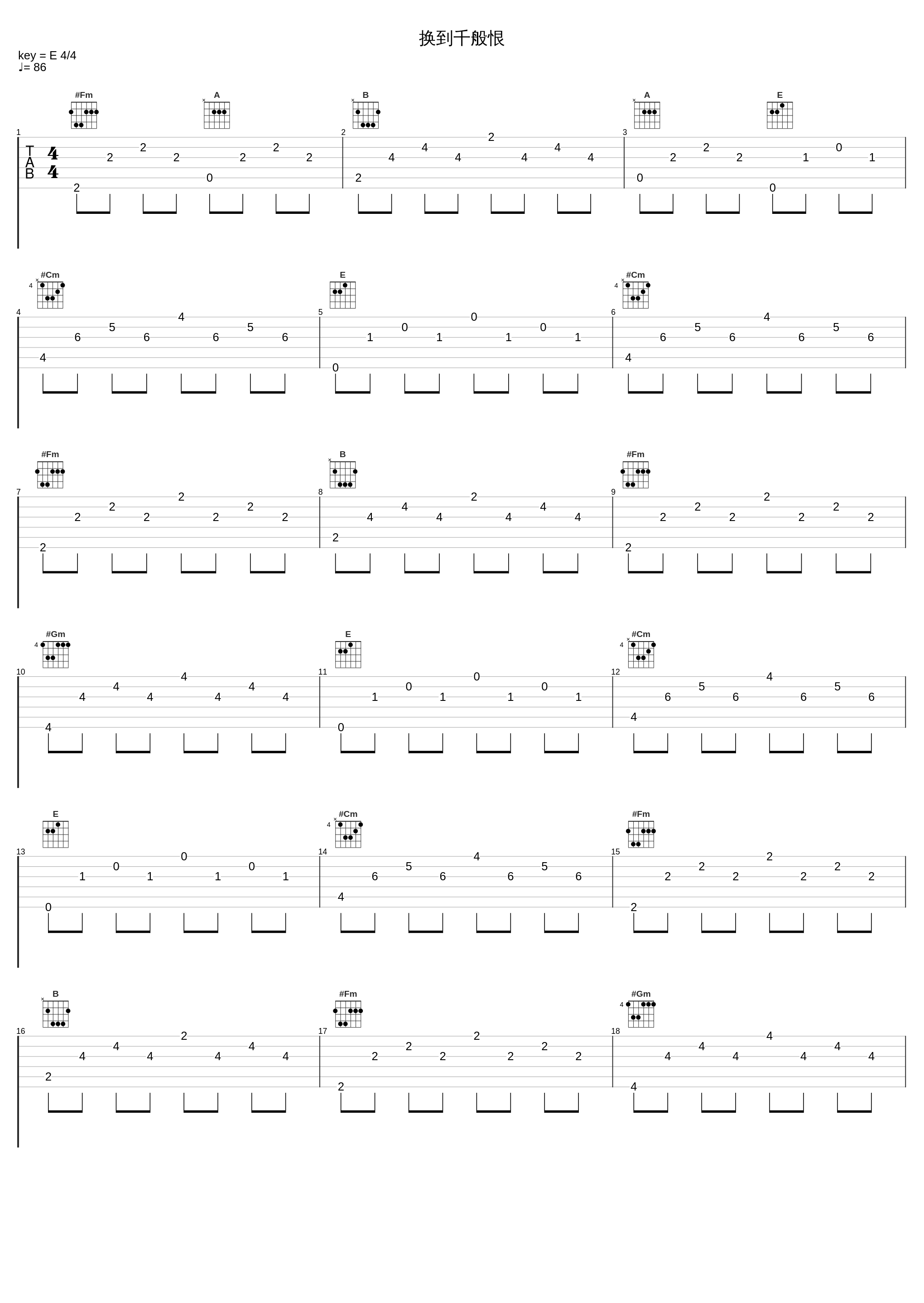 换到千般恨_小潘潘_1