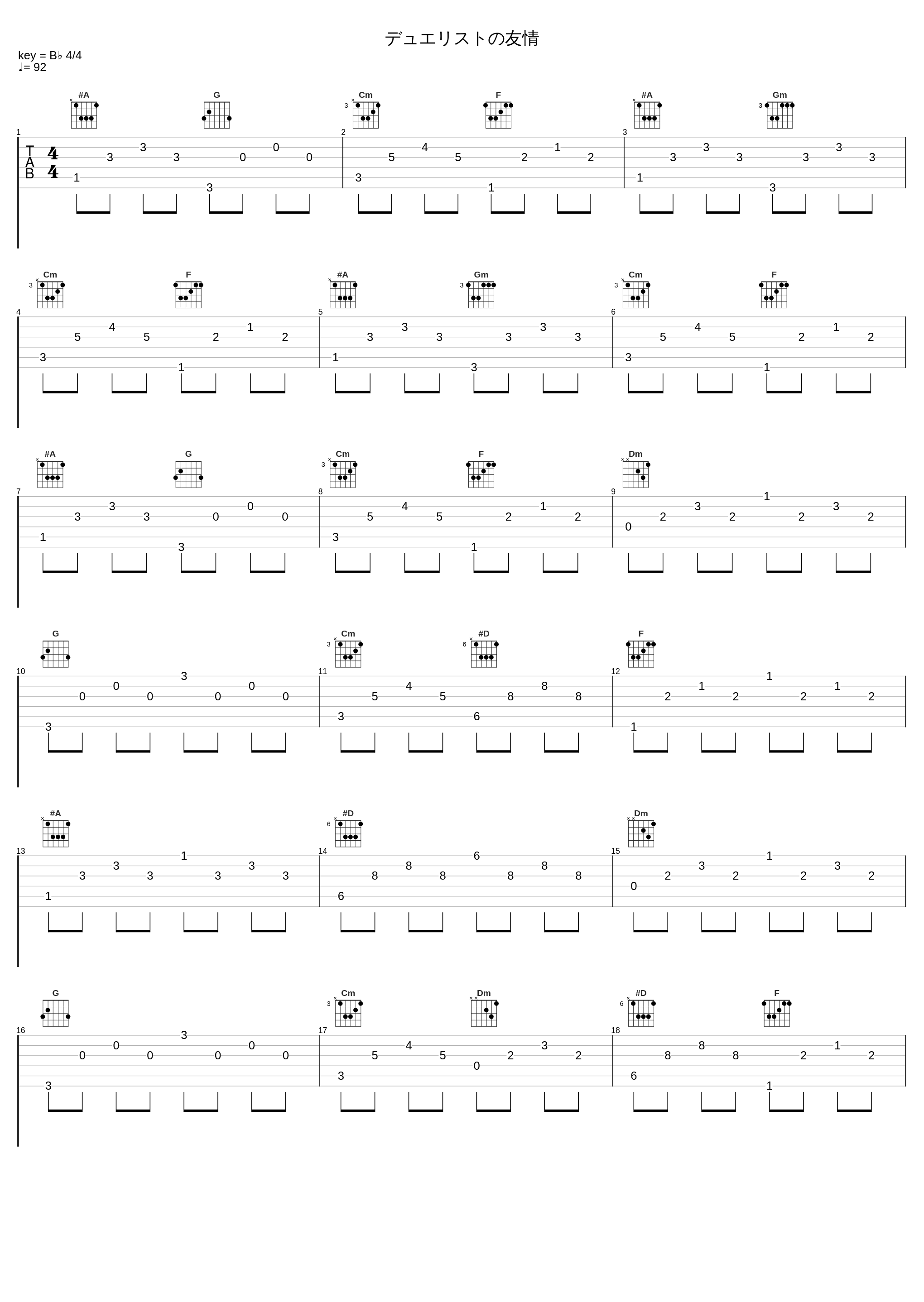 デュエリストの友情_蓑部雄崇_1