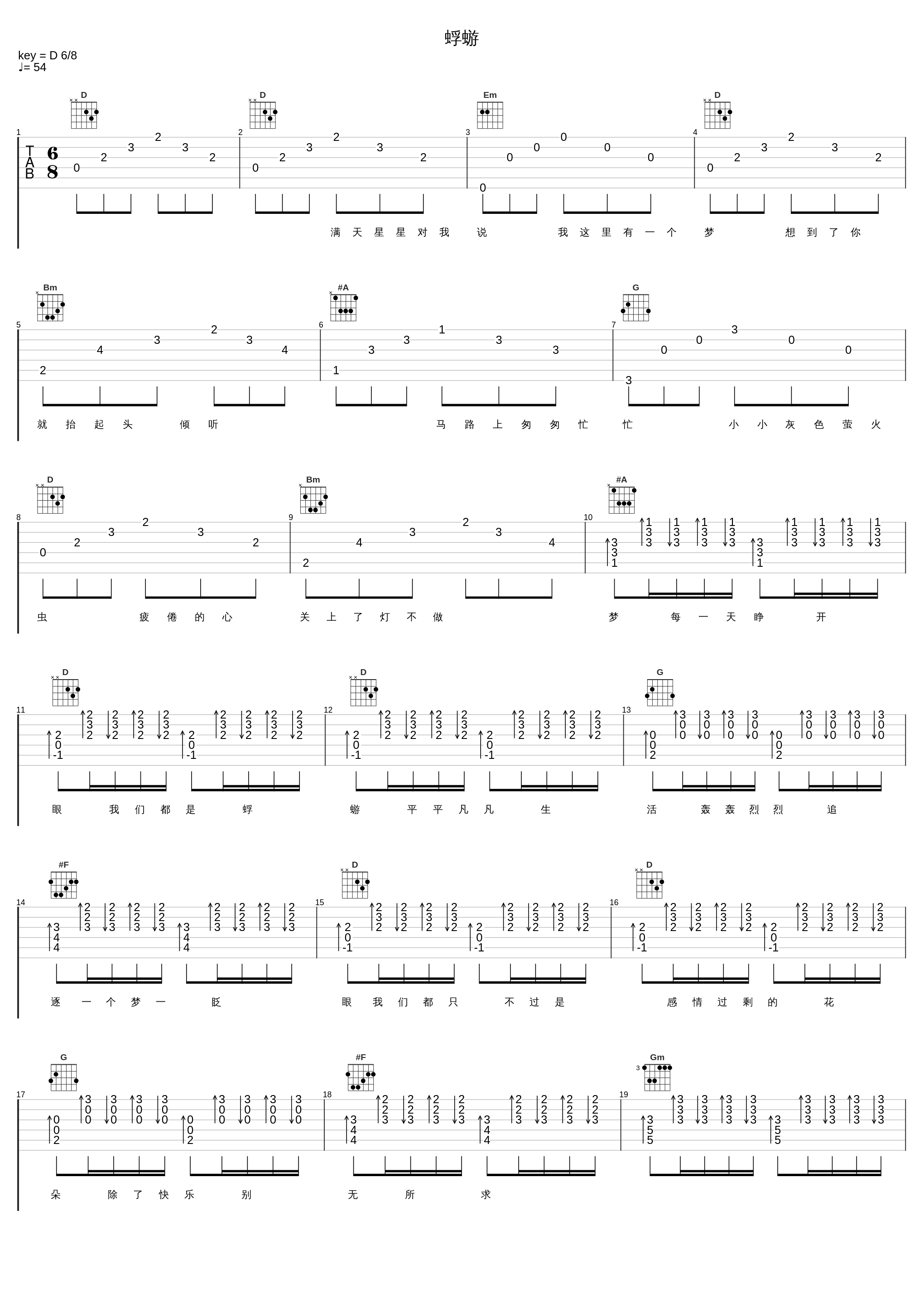 蜉蝣_陈绮贞_1