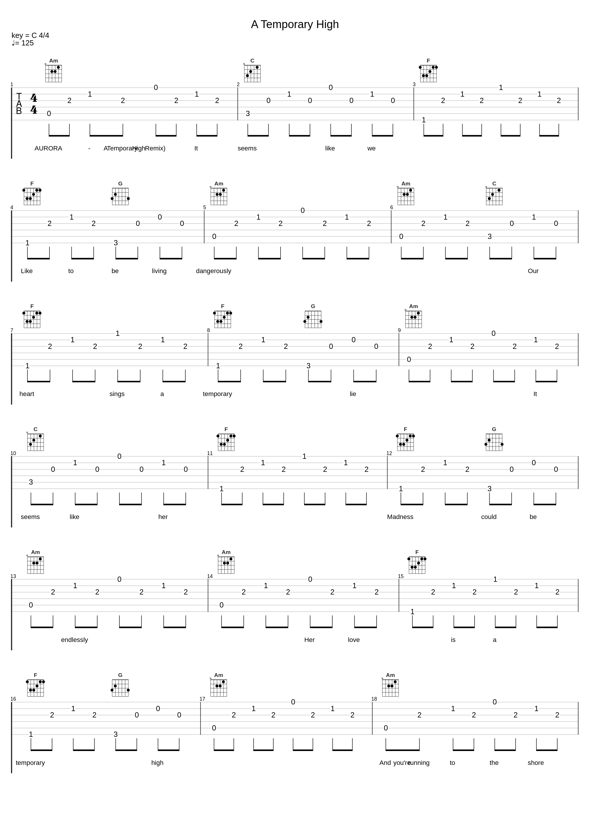 A Temporary High_AURORA_1