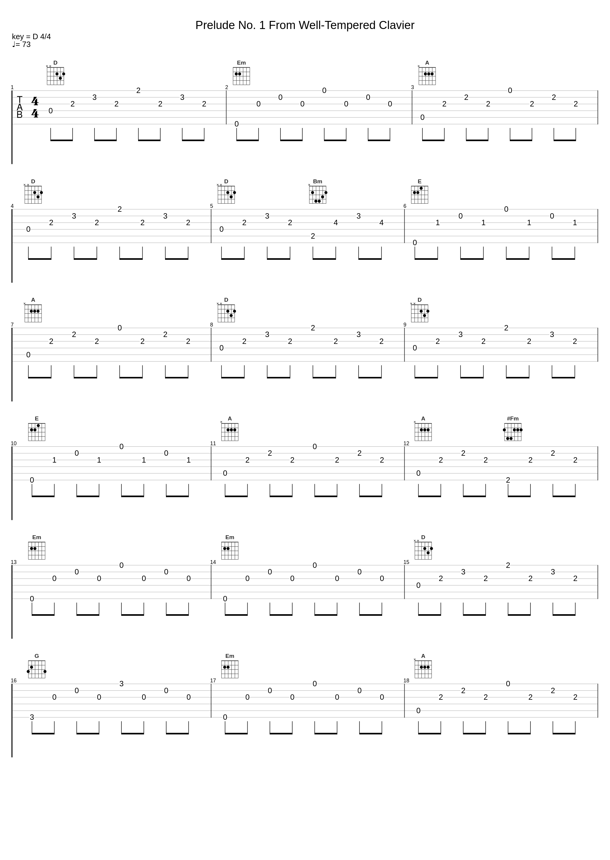 Prelude No. 1 From Well-Tempered Clavier_Christopher Parkening_1