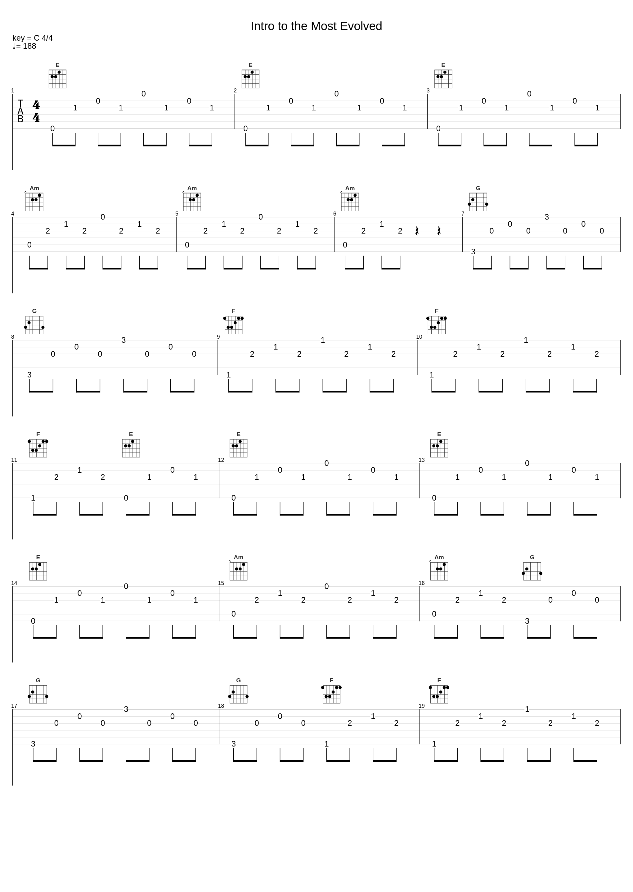 Intro to the Most Evolved_John H. Clarke_1