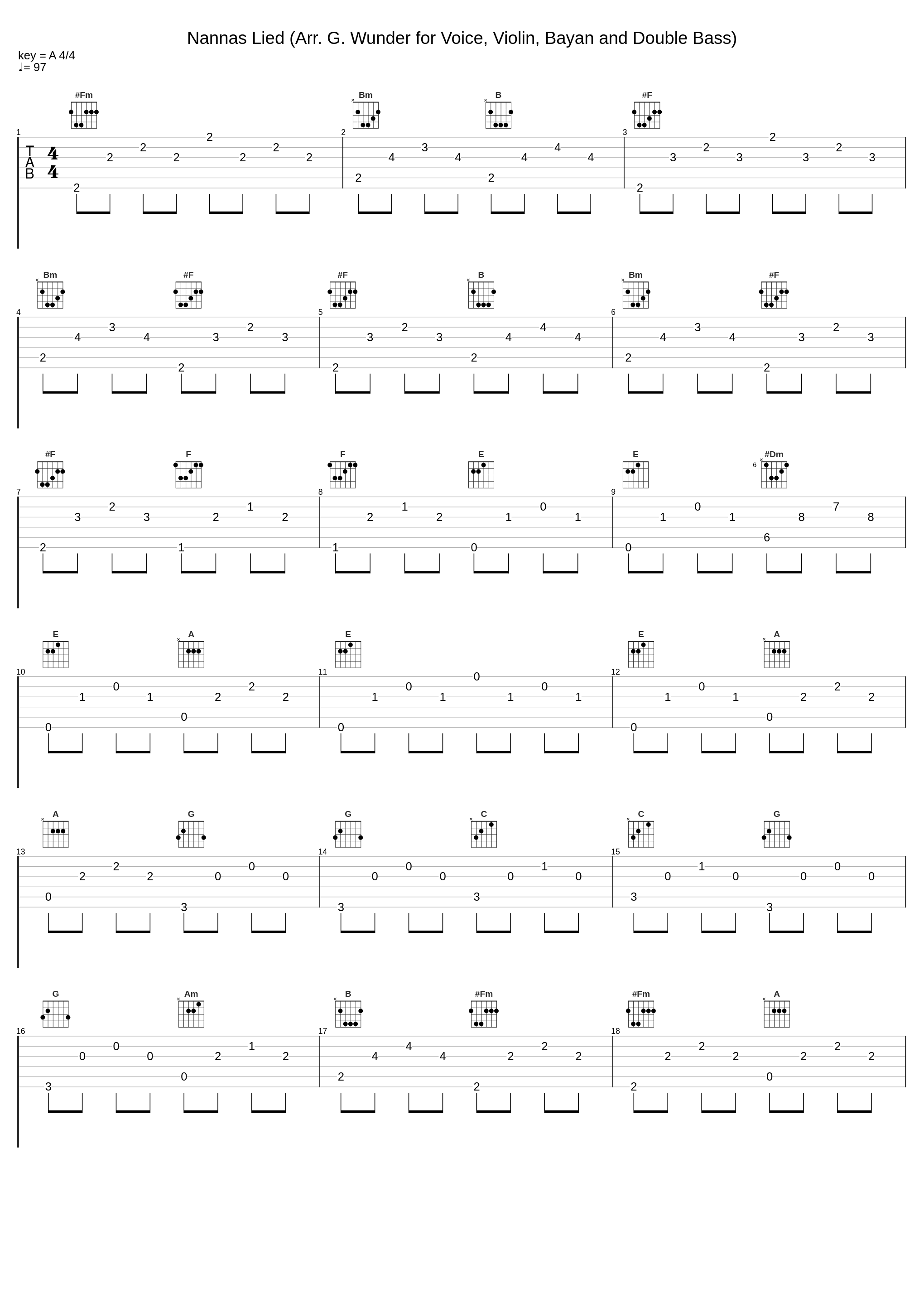 Nannas Lied (Arr. G. Wunder for Voice, Violin, Bayan and Double Bass)_Nina Proll_1