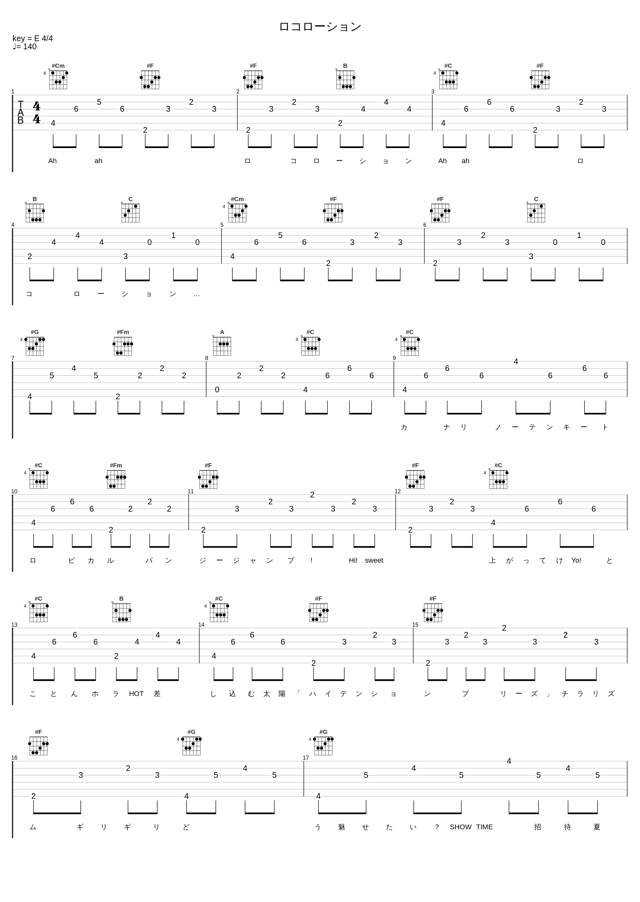 ロコローション_ORANGE RANGE_1