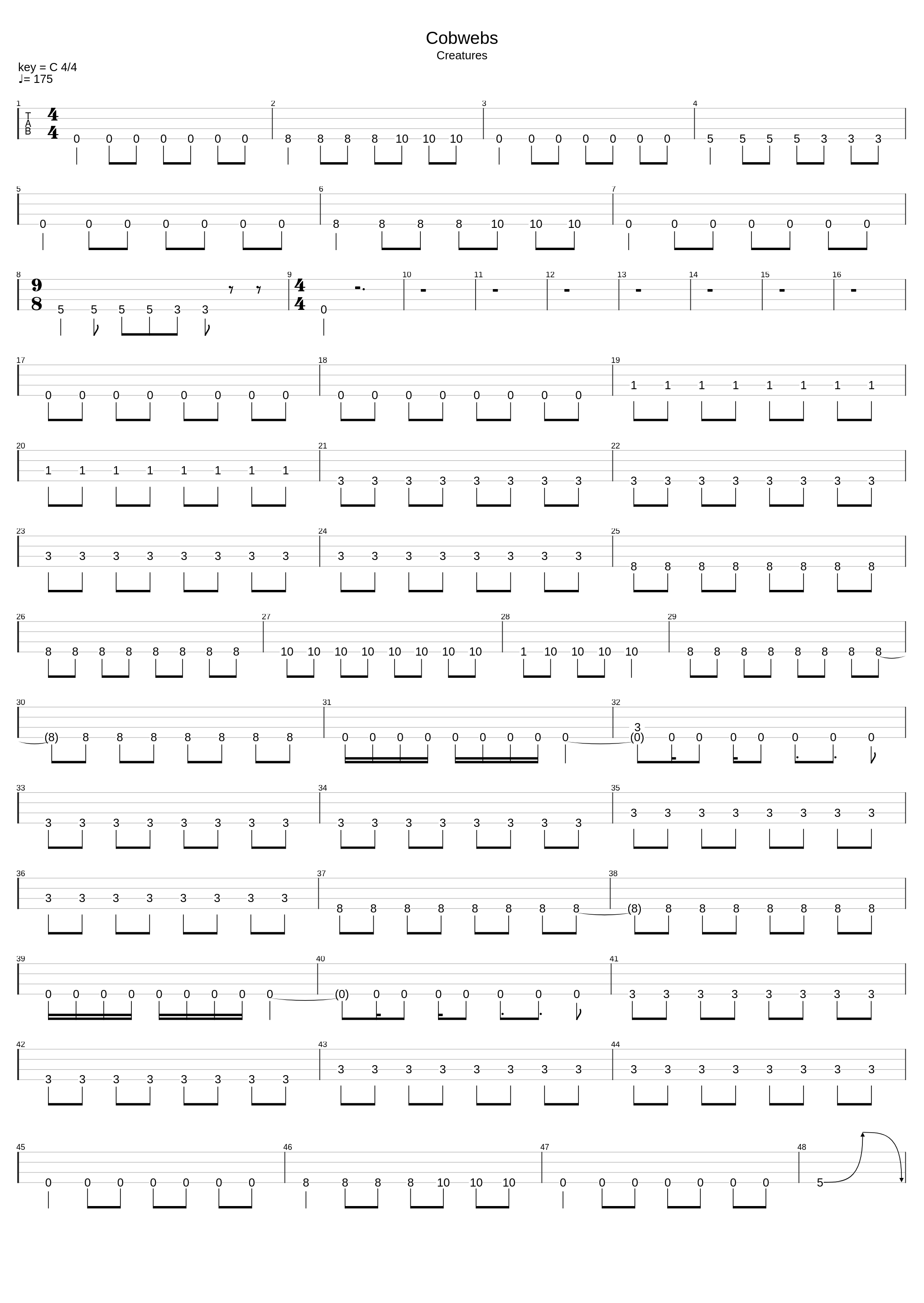 Cobwers(Nintedo Version)_Motionless In White_1