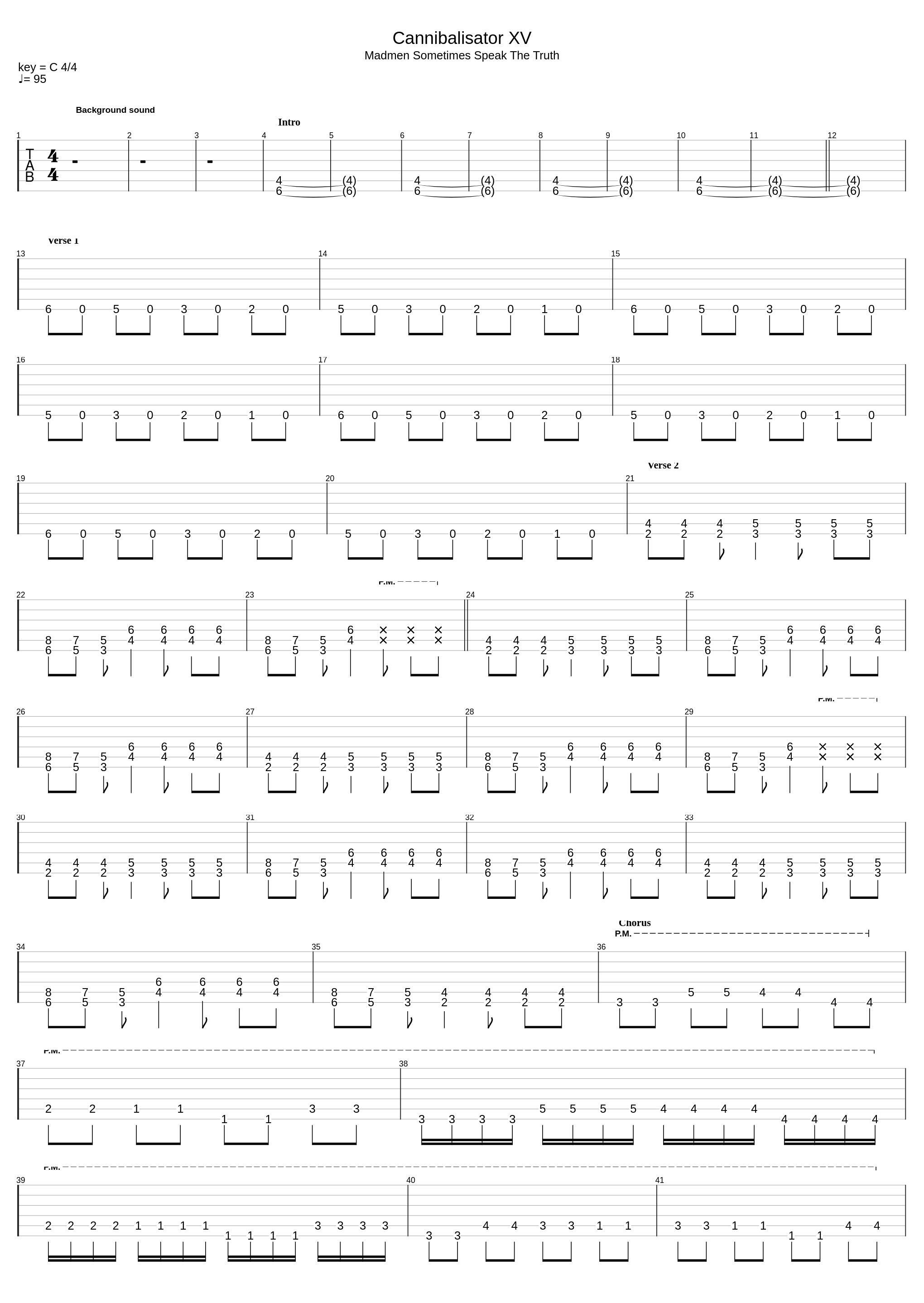 Cannibalisator Xv_Madmen Sometimes Speak The Truth_1