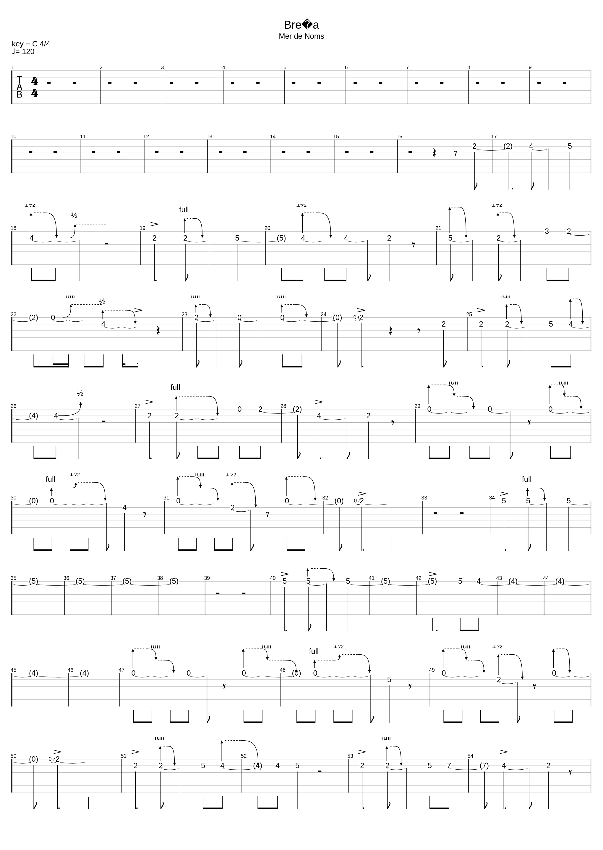 Brena_A Perfect Circle_1