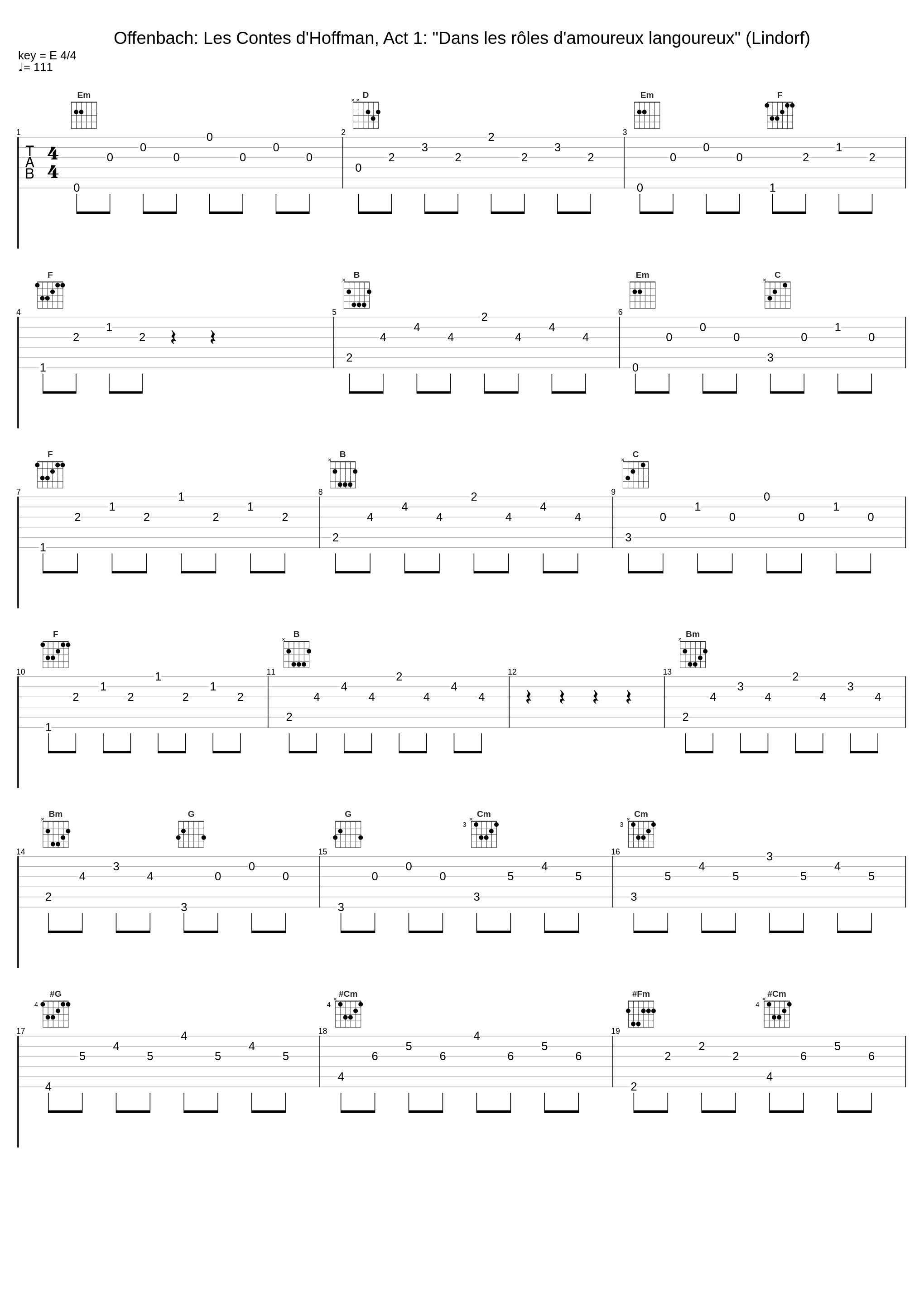 Offenbach: Les Contes d'Hoffman, Act 1: "Dans les rôles d'amoureux langoureux" (Lindorf)_Kent Nagano_1