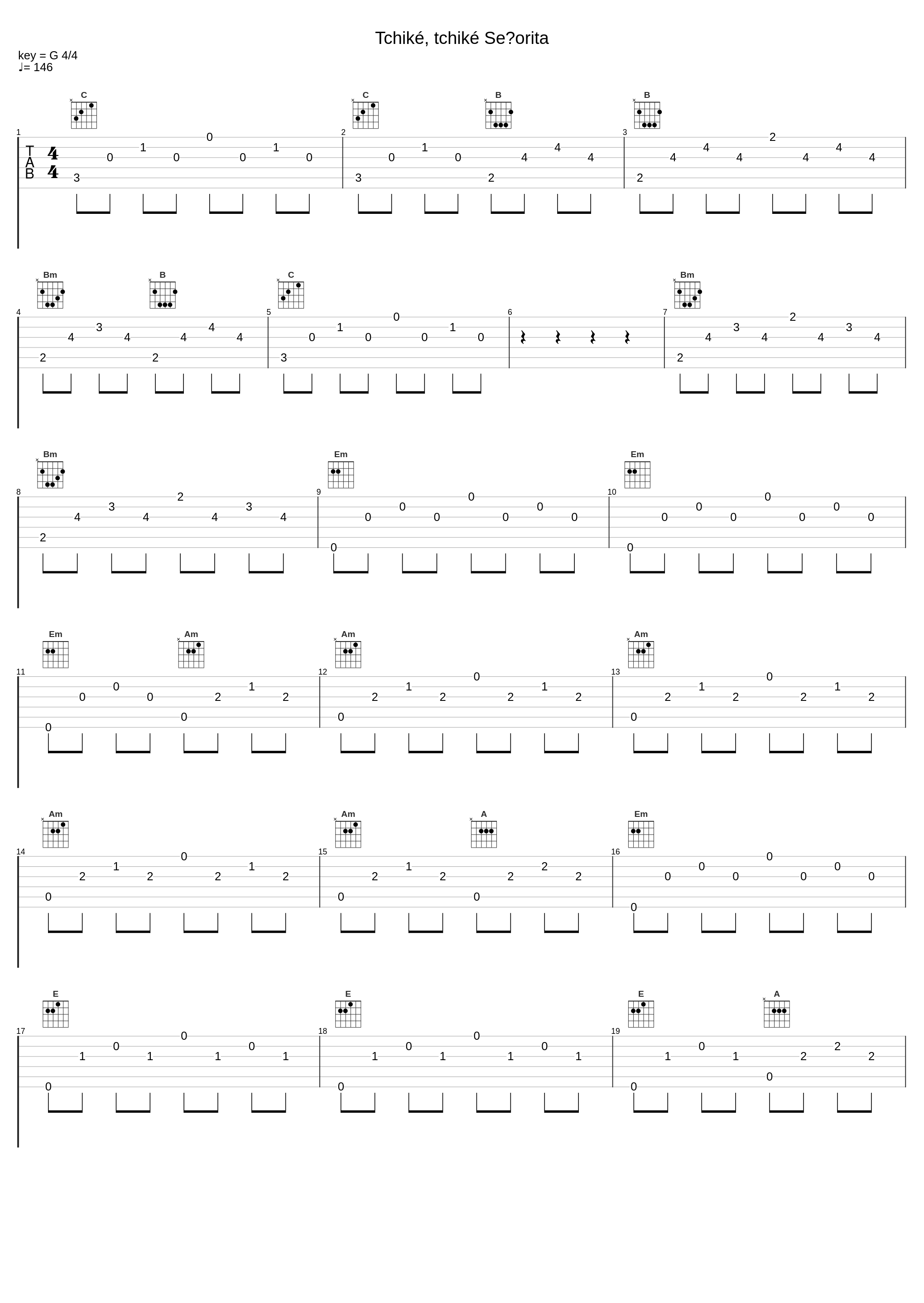 Tchiké, tchiké Señorita_Georges Guetary_1