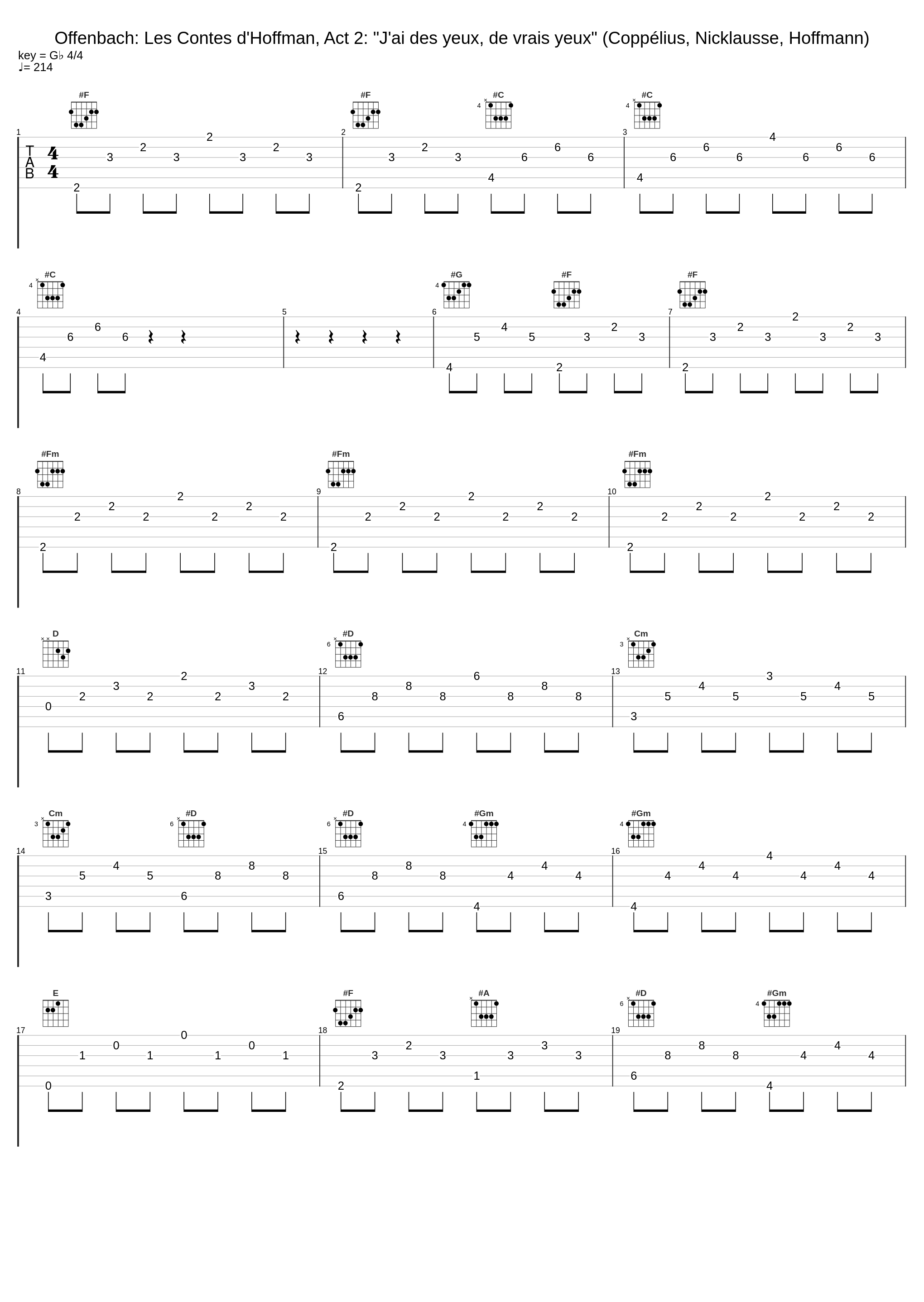 Offenbach: Les Contes d'Hoffman, Act 2: "J'ai des yeux, de vrais yeux" (Coppélius, Nicklausse, Hoffmann)_Kent Nagano_1