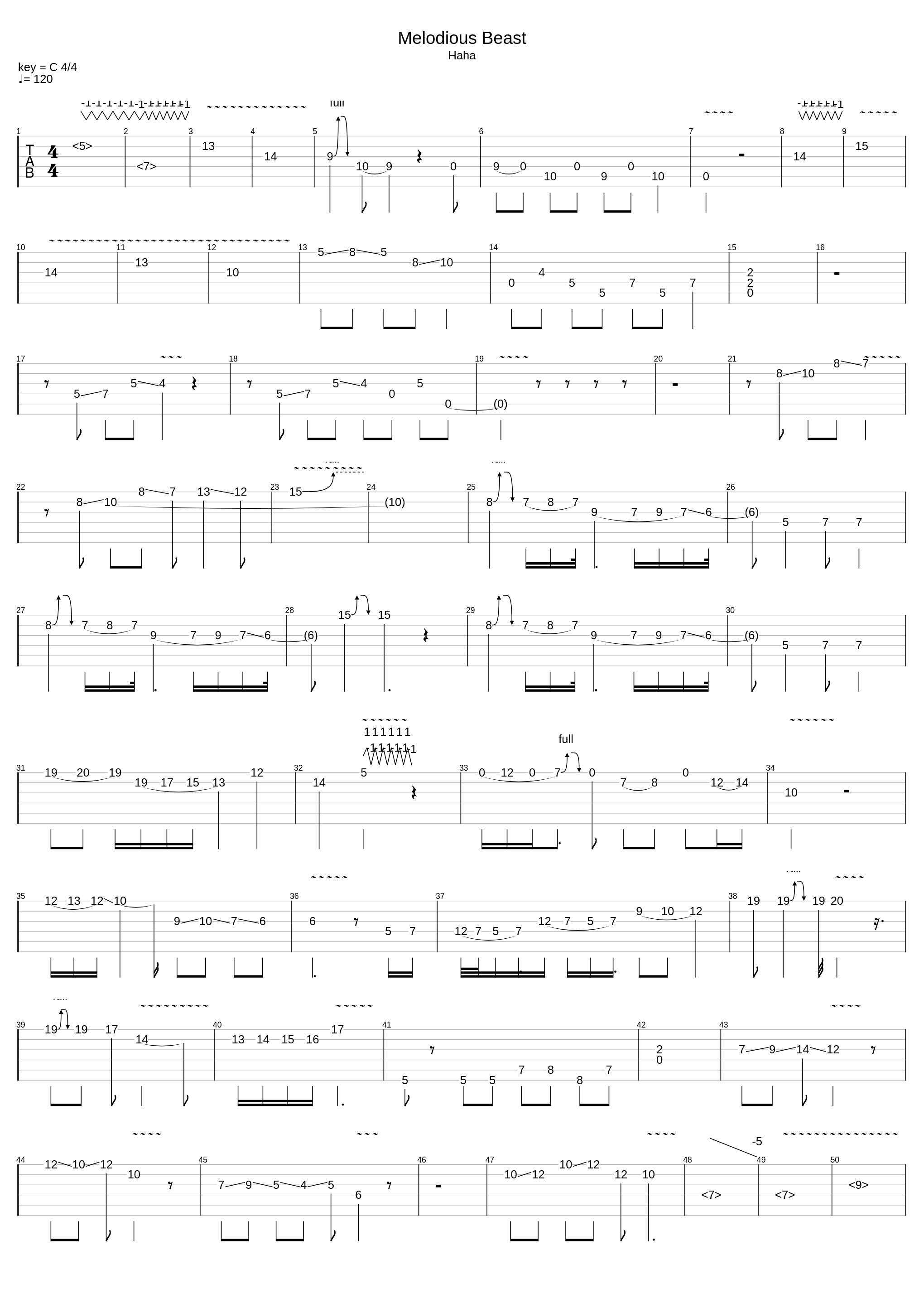 Melodious Beast_D Dixon_1